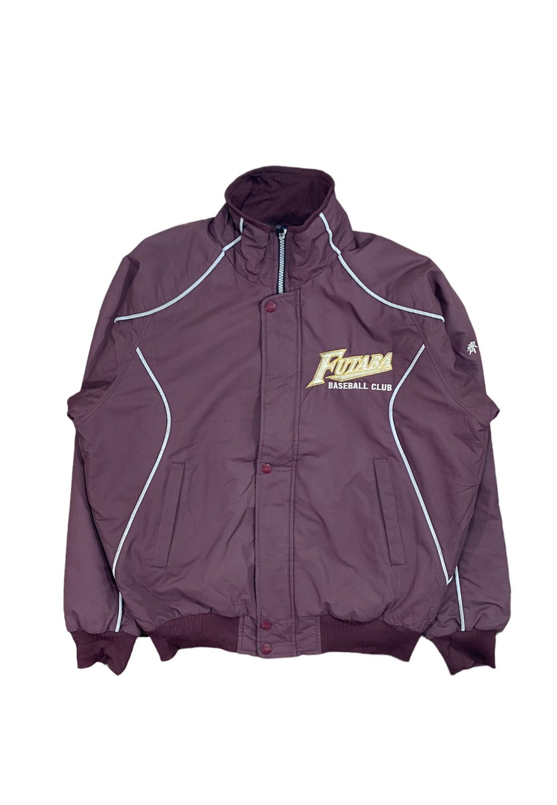 Asics × Japanese Brand × Vintage Vintage Asics Futaba Baseball Club Japanese Bomber Size M Size US M / EU 48-50 / 2 - 1 Thumbnail
