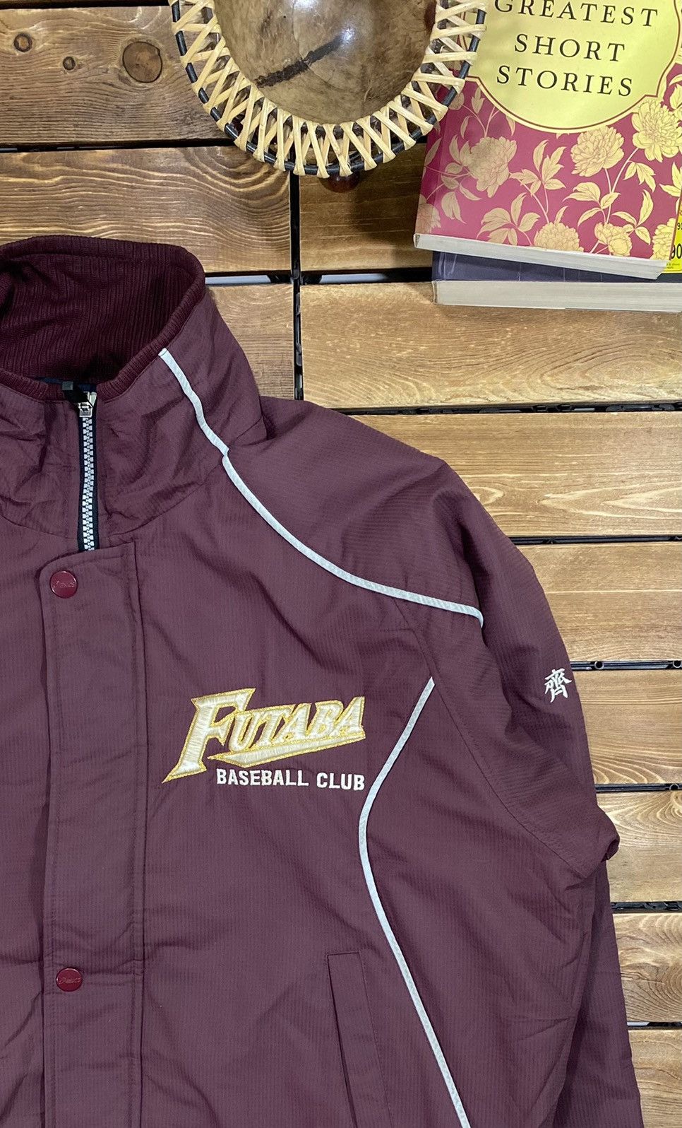 Asics × Japanese Brand × Vintage Vintage Asics Futaba Baseball Club Japanese Bomber Size M Size US M / EU 48-50 / 2 - 5 Thumbnail