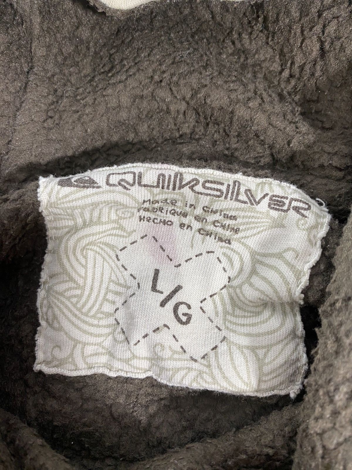 Quiksilver × Vintage Vintage Quiksilver Sukajan Style Japanese with Hoodie Sz L Size US L / EU 52-54 / 3 - 5 Thumbnail