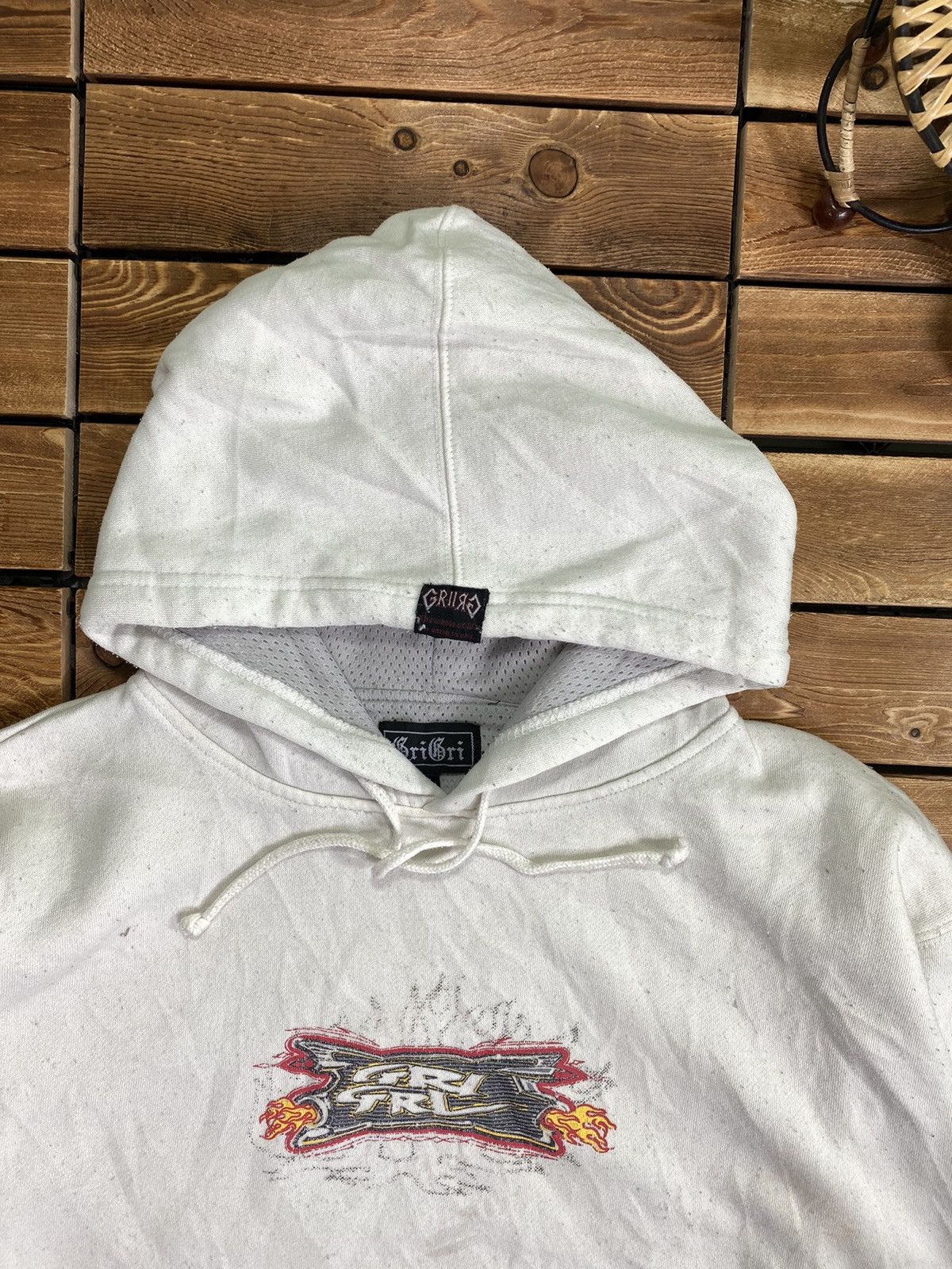 If Six Was Nine × Japanese Brand × Vintage Vintage Gri Gri Japanese Brand With Hoodie Size L Size US L / EU 52-54 / 3 - 8 Thumbnail