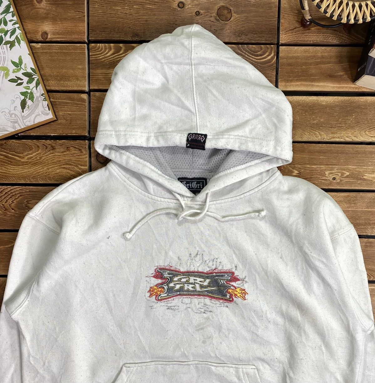 If Six Was Nine × Japanese Brand × Vintage Vintage Gri Gri Japanese Brand With Hoodie Size L Size US L / EU 52-54 / 3 - 7 Thumbnail