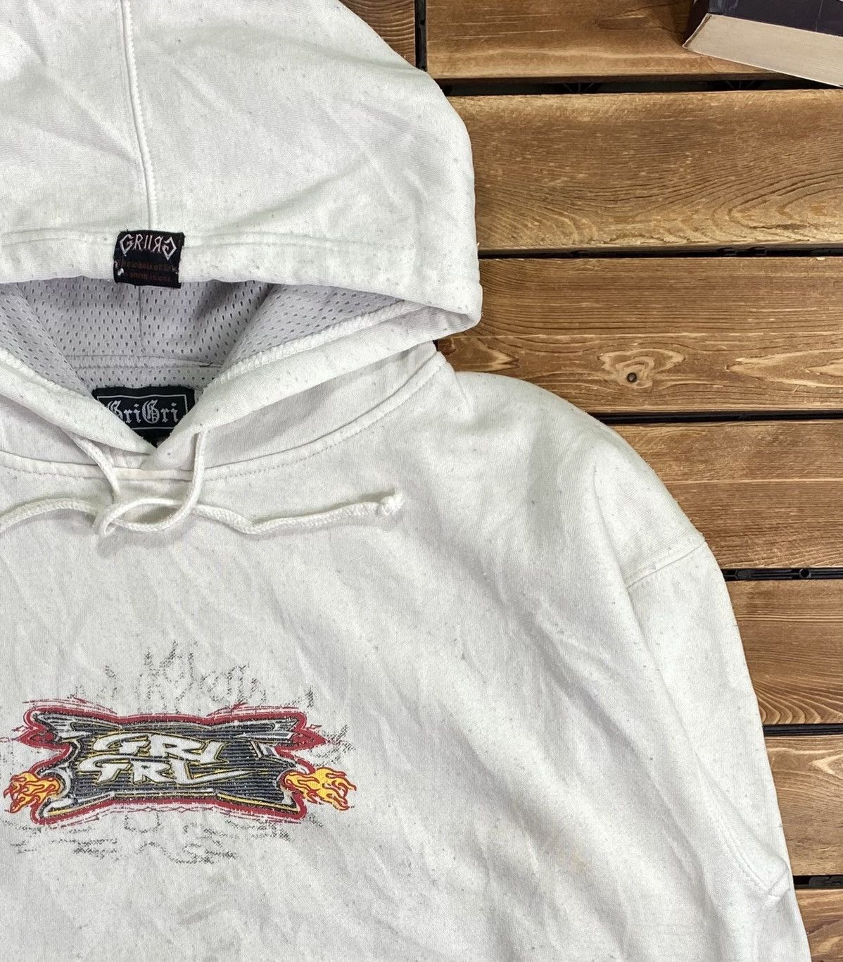 If Six Was Nine × Japanese Brand × Vintage Vintage Gri Gri Japanese Brand With Hoodie Size L Size US L / EU 52-54 / 3 - 5 Thumbnail