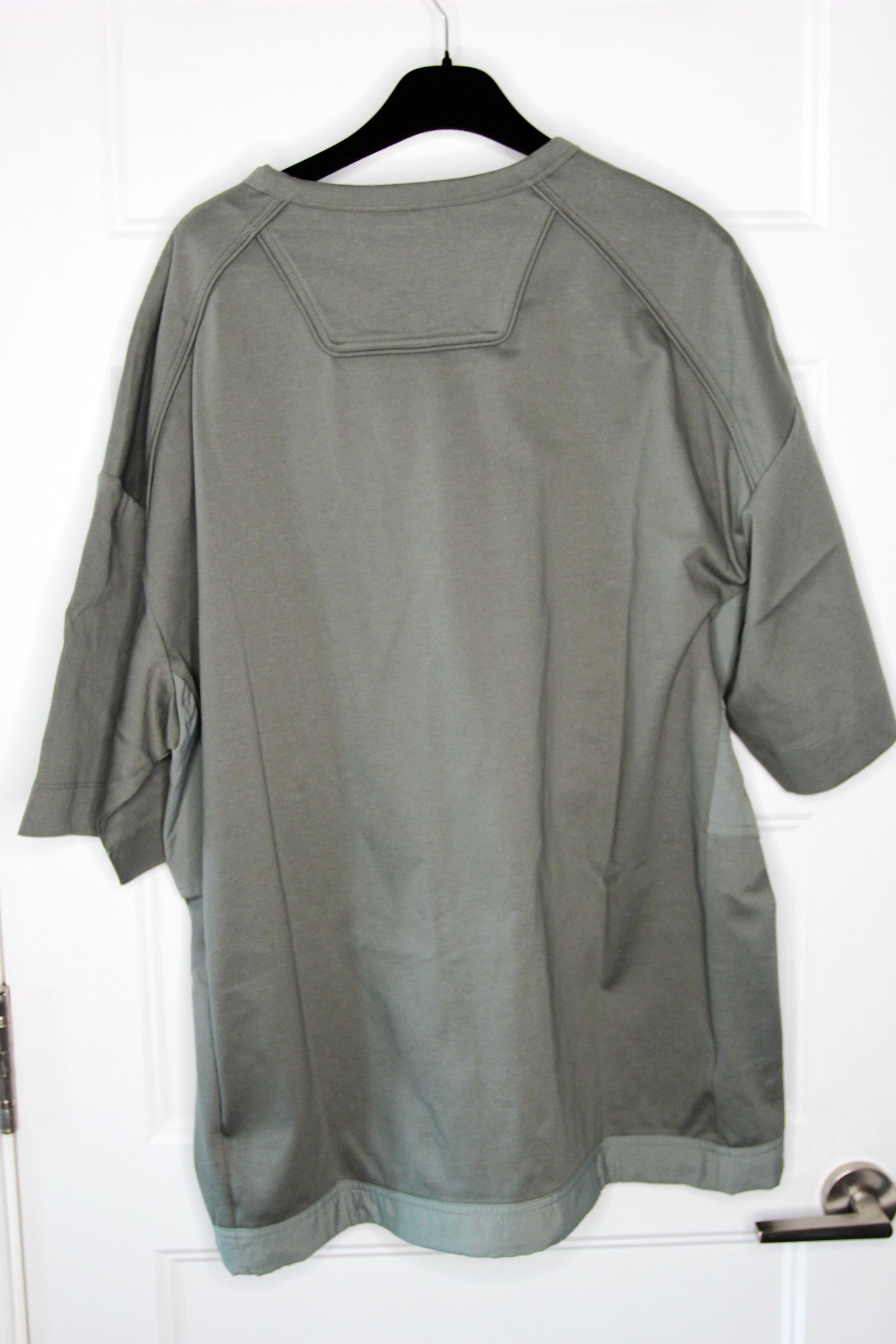 Juun.J BNWT SS23 JUUN.J NYLON ZIPPER POCKET BLOCKED STRING TSHIRT L Size US L / EU 52-54 / 3 - 3 Thumbnail