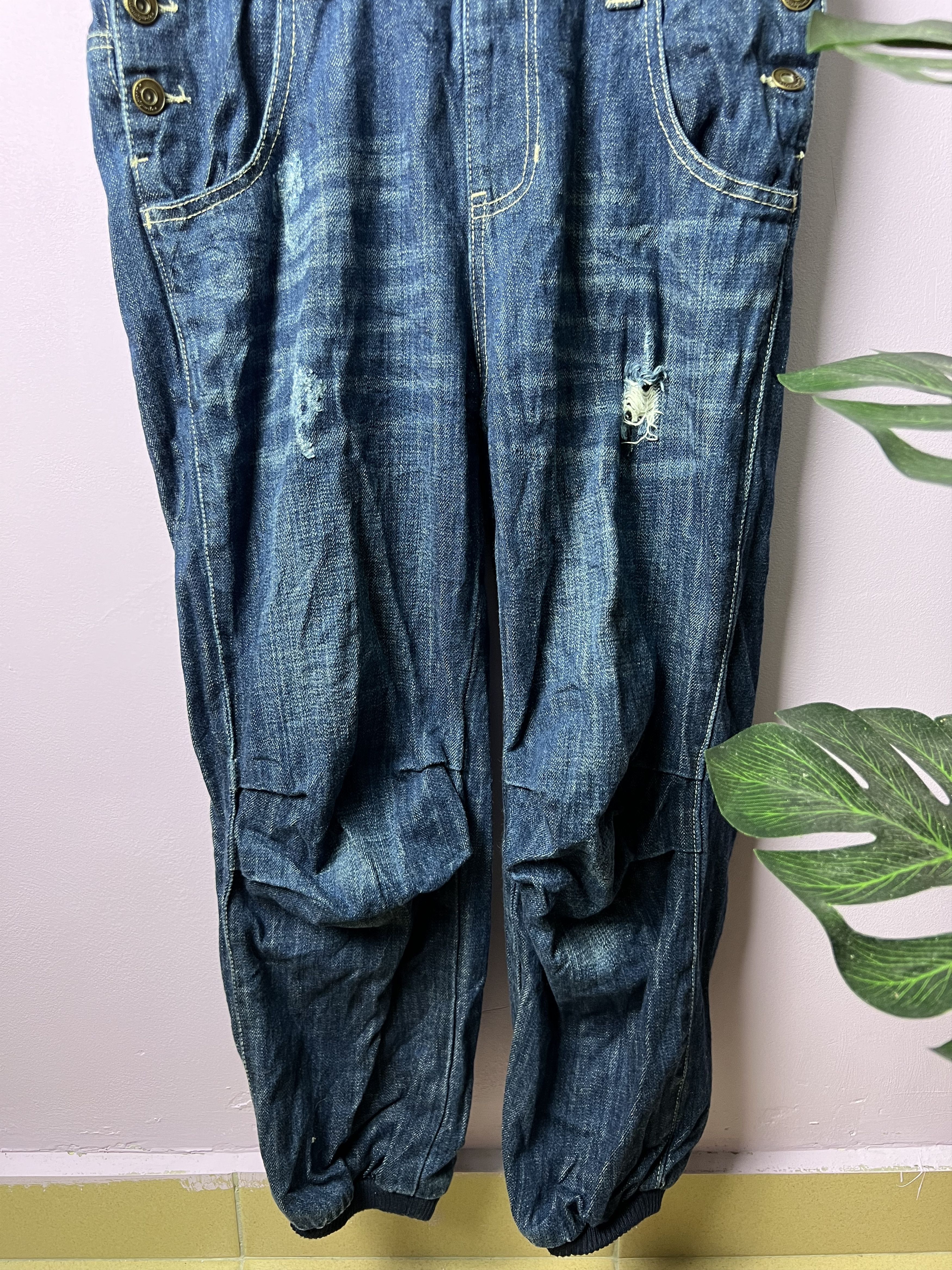 Other 🔥Avantgarde Distressed Overall Denim Size 32" / US 10 / IT 46 - 5 Thumbnail