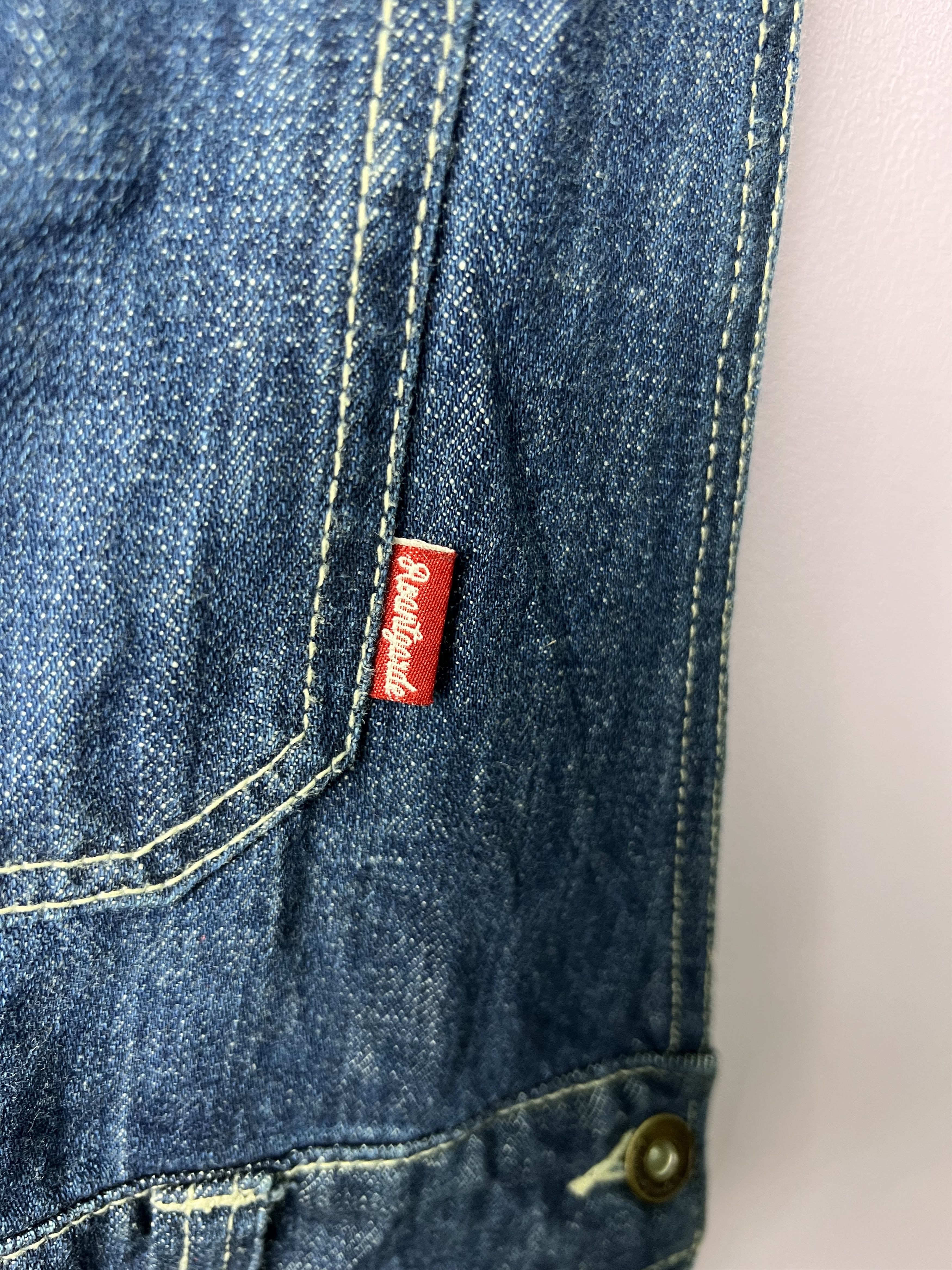 Other 🔥Avantgarde Distressed Overall Denim Size 32" / US 10 / IT 46 - 7 Thumbnail
