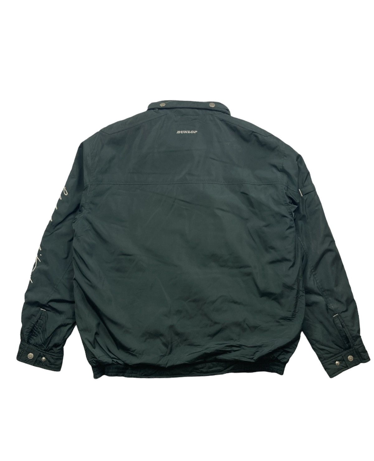 Dunlop × Vintage Vintage 90s Dunlop Racing Sport Small Logo Jacket Racing Size US L / EU 52-54 / 3 - 5 Thumbnail