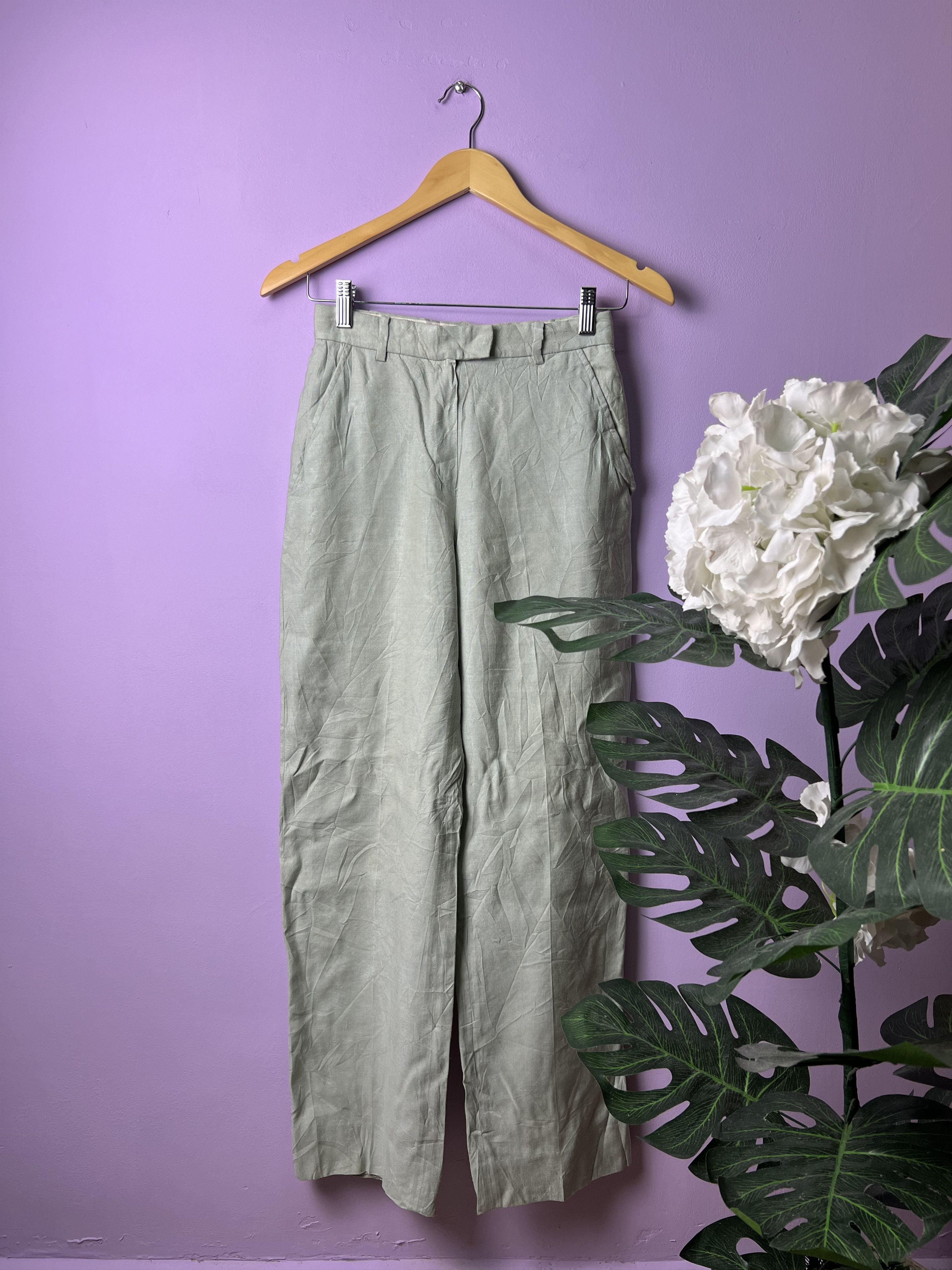 Armani 🔥Vintage Armani Pleat Pants Size 25" / US 0 / IT 36 - 1 Thumbnail
