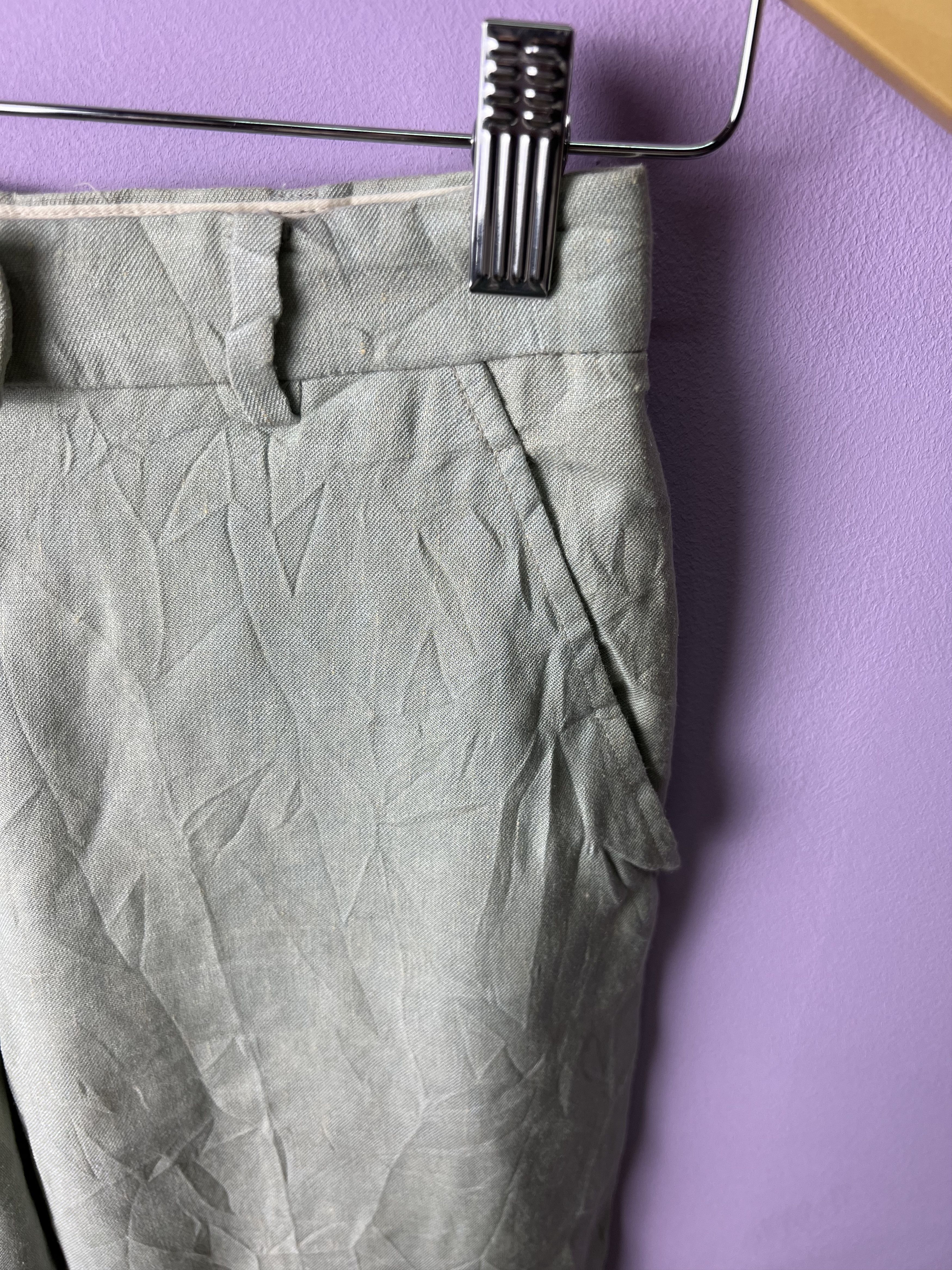 Armani 🔥Vintage Armani Pleat Pants Size 25" / US 0 / IT 36 - 6 Thumbnail