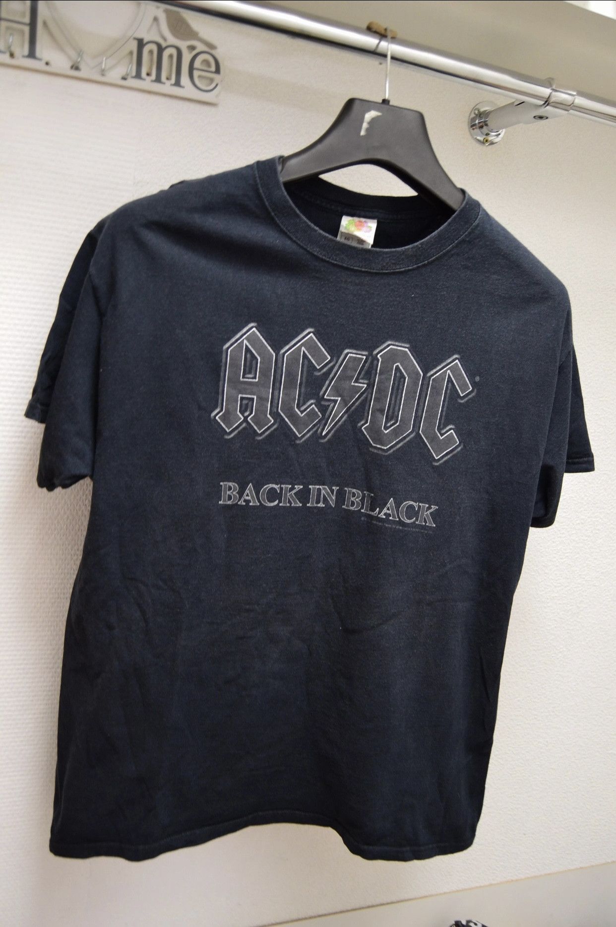 Ac/Dc × Band Tees × Vintage AC/DC BACK IN BLACK 2004 t shirt vintage xl ...