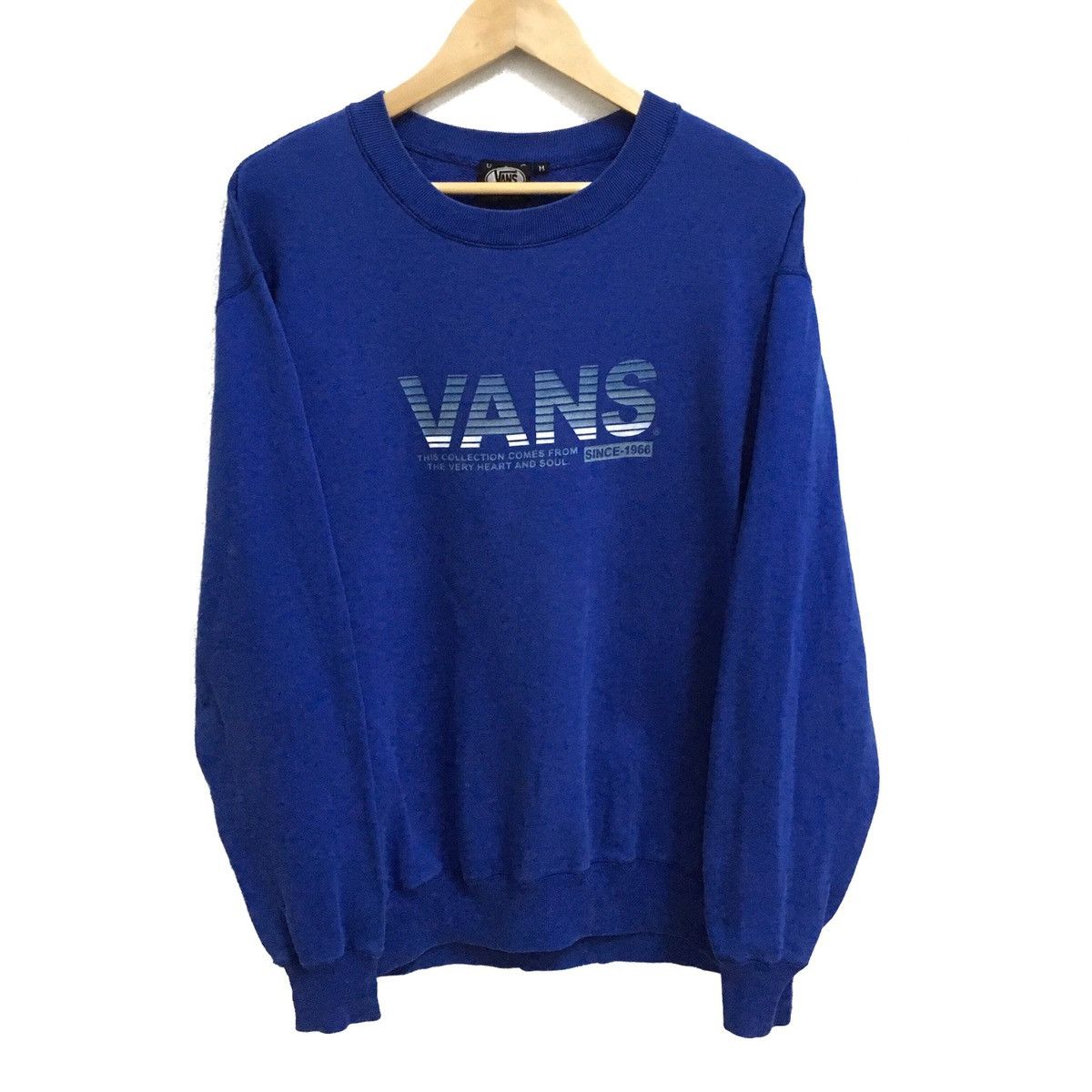 Vans × Vintage VINTAGE VANS USA BIG LOGO SKATEBOARD CREWNECK SWEATSHIRT Size US M / EU 48-50 / 2 - 1 Thumbnail