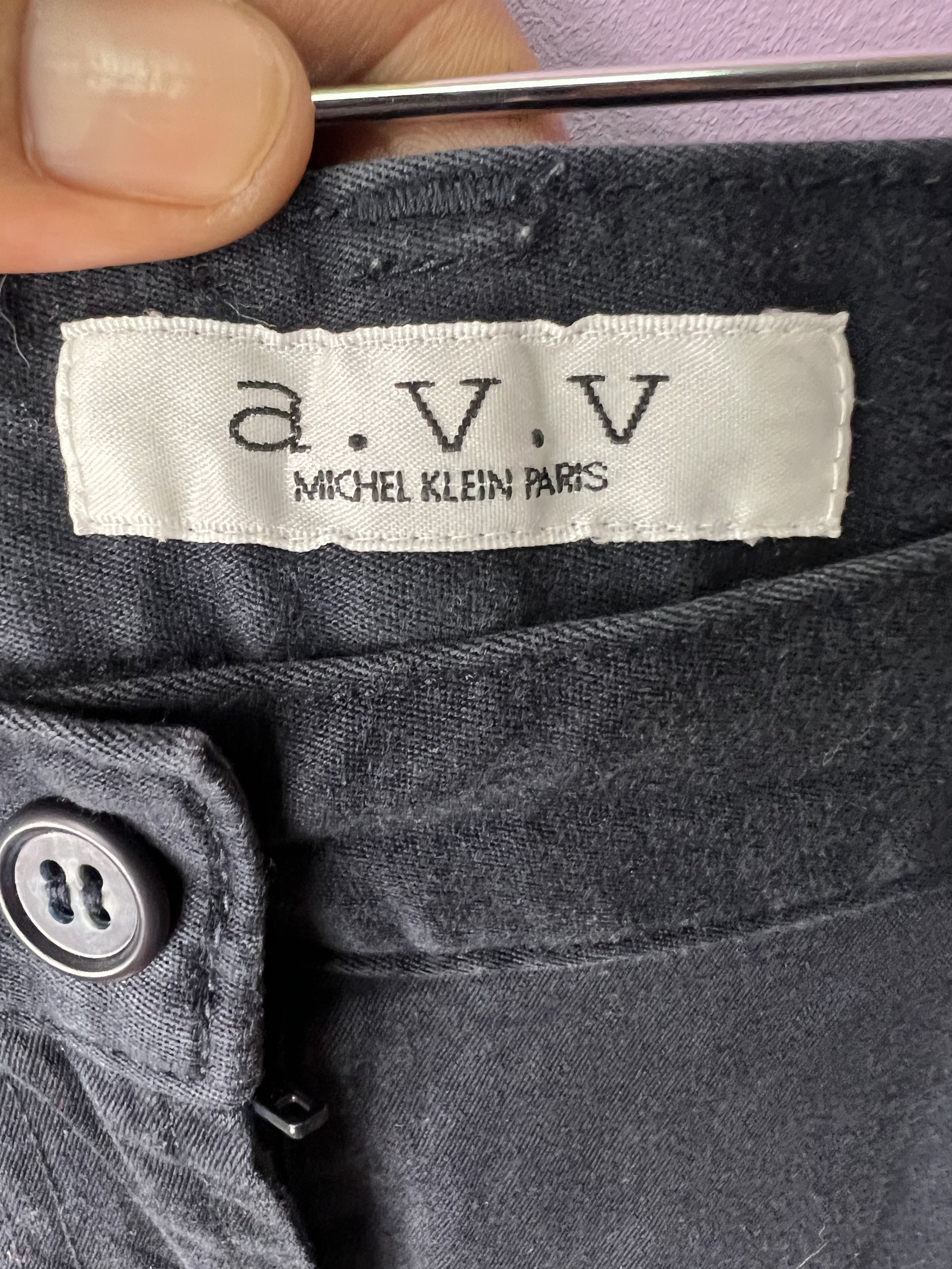 Michel Klein 🔥Vintage AVV Michel Klein Cargo Pants Size 26" / US 2 / IT 38 - 11 Thumbnail