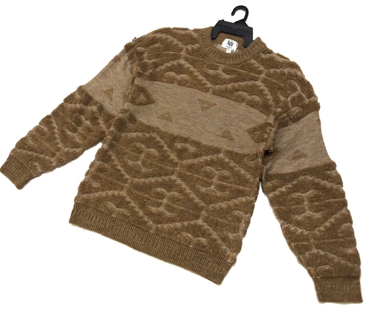 Vintage Modigliani Uomo Coordwear Crewneck Knitted Wool Size US M / EU 48-50 / 2 - 4 Thumbnail