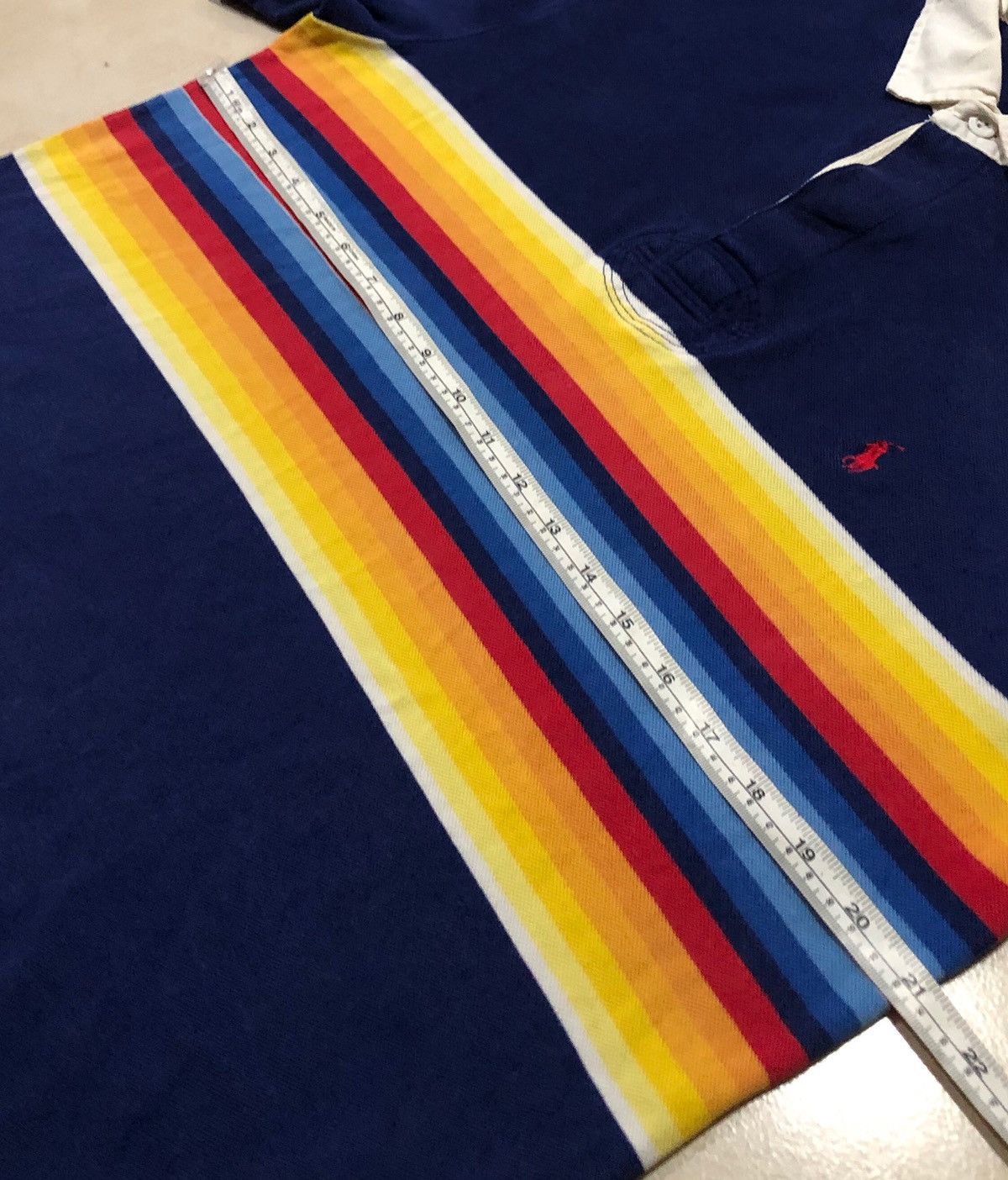 Polo Ralph Lauren Vintage Polo by Ralph Lauren rainbow Size US L / EU 52-54 / 3 - 7 Thumbnail