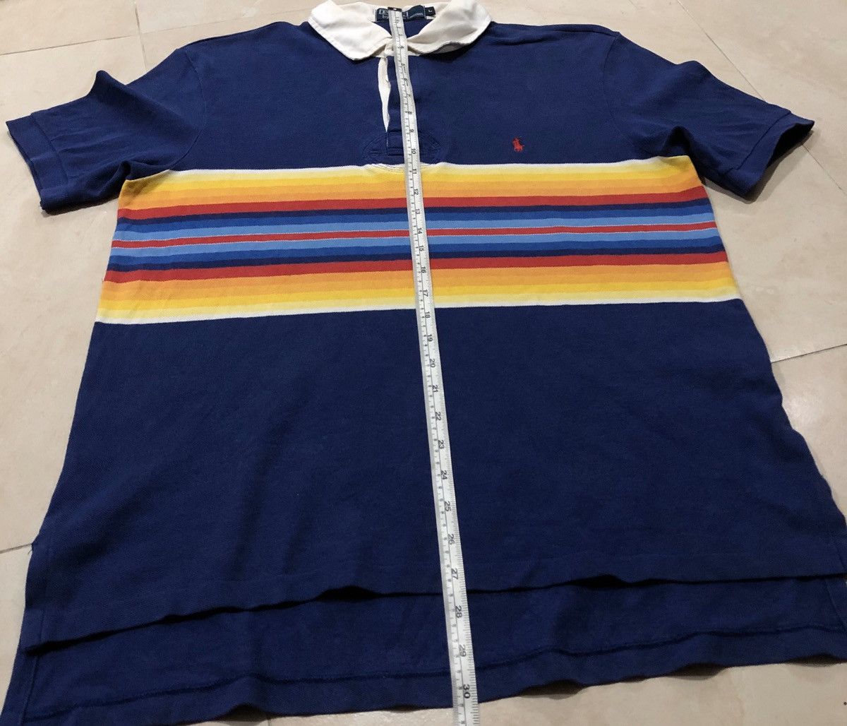 Polo Ralph Lauren Vintage Polo by Ralph Lauren rainbow Size US L / EU 52-54 / 3 - 8 Thumbnail