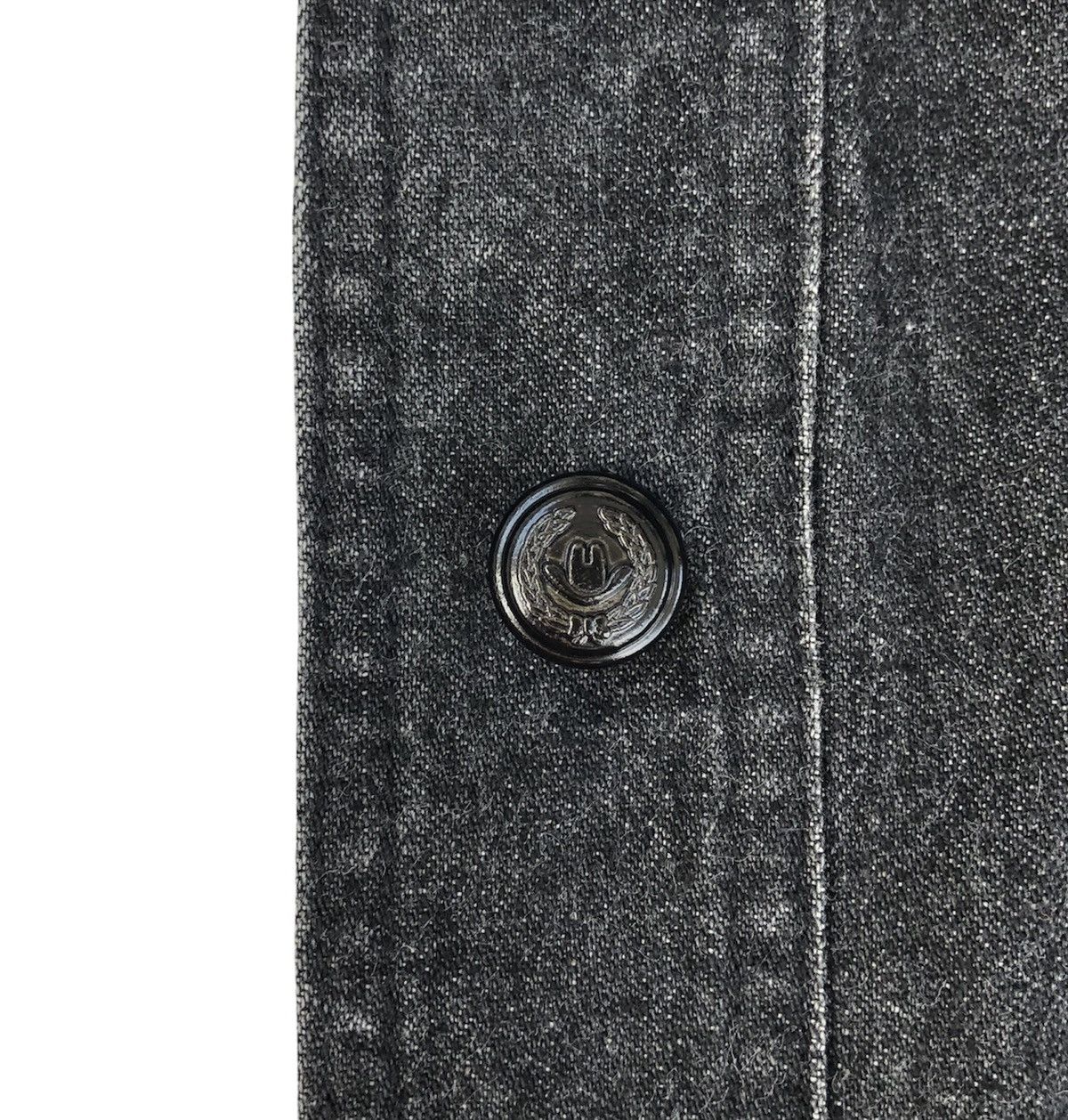 Vintage Moschino Black Denim Women Trucker Jacket
