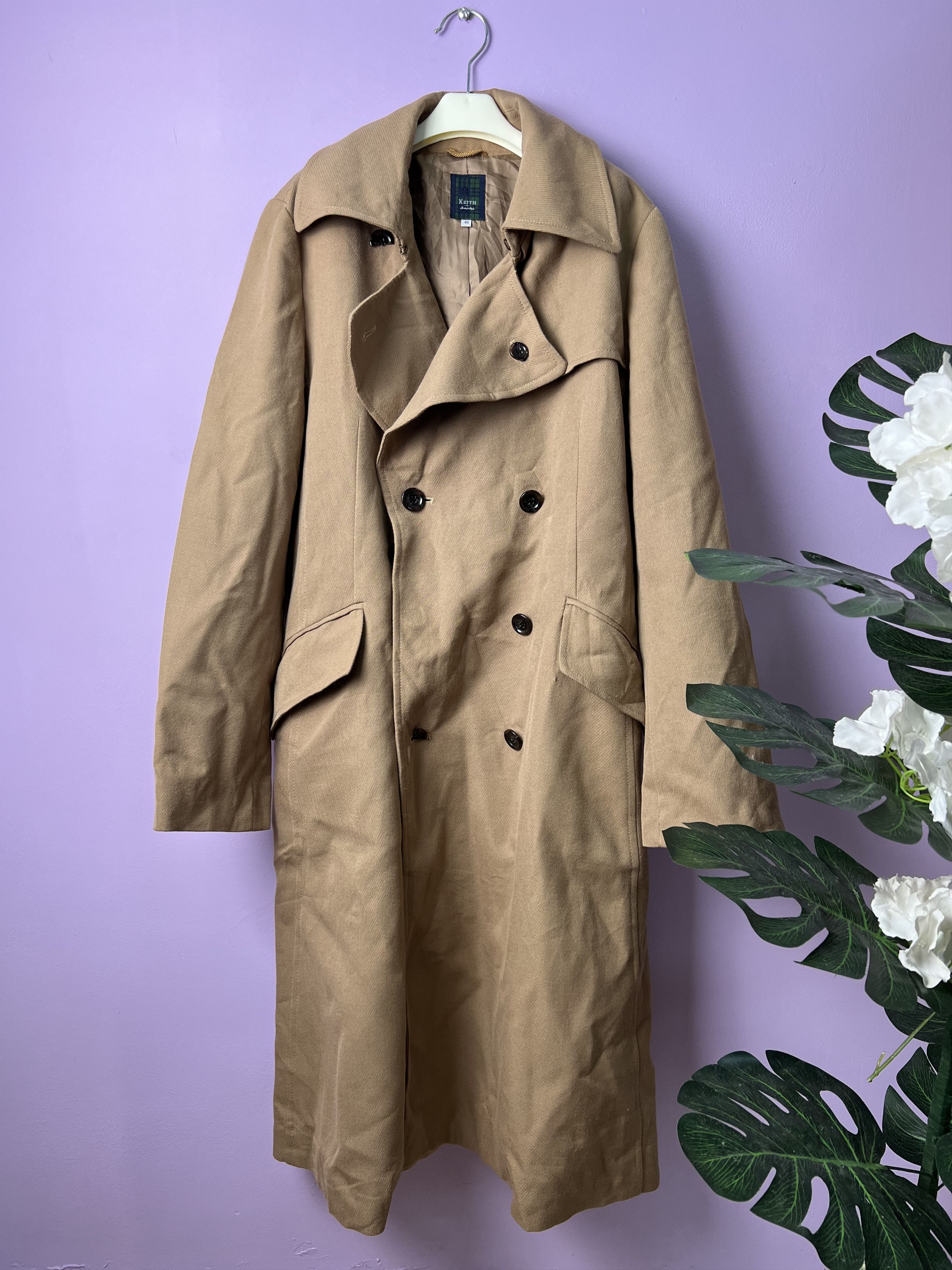 Other 🔥Vintage Keith Trench Coats Size M / US 6-8 / IT 42-44 - 1 Thumbnail