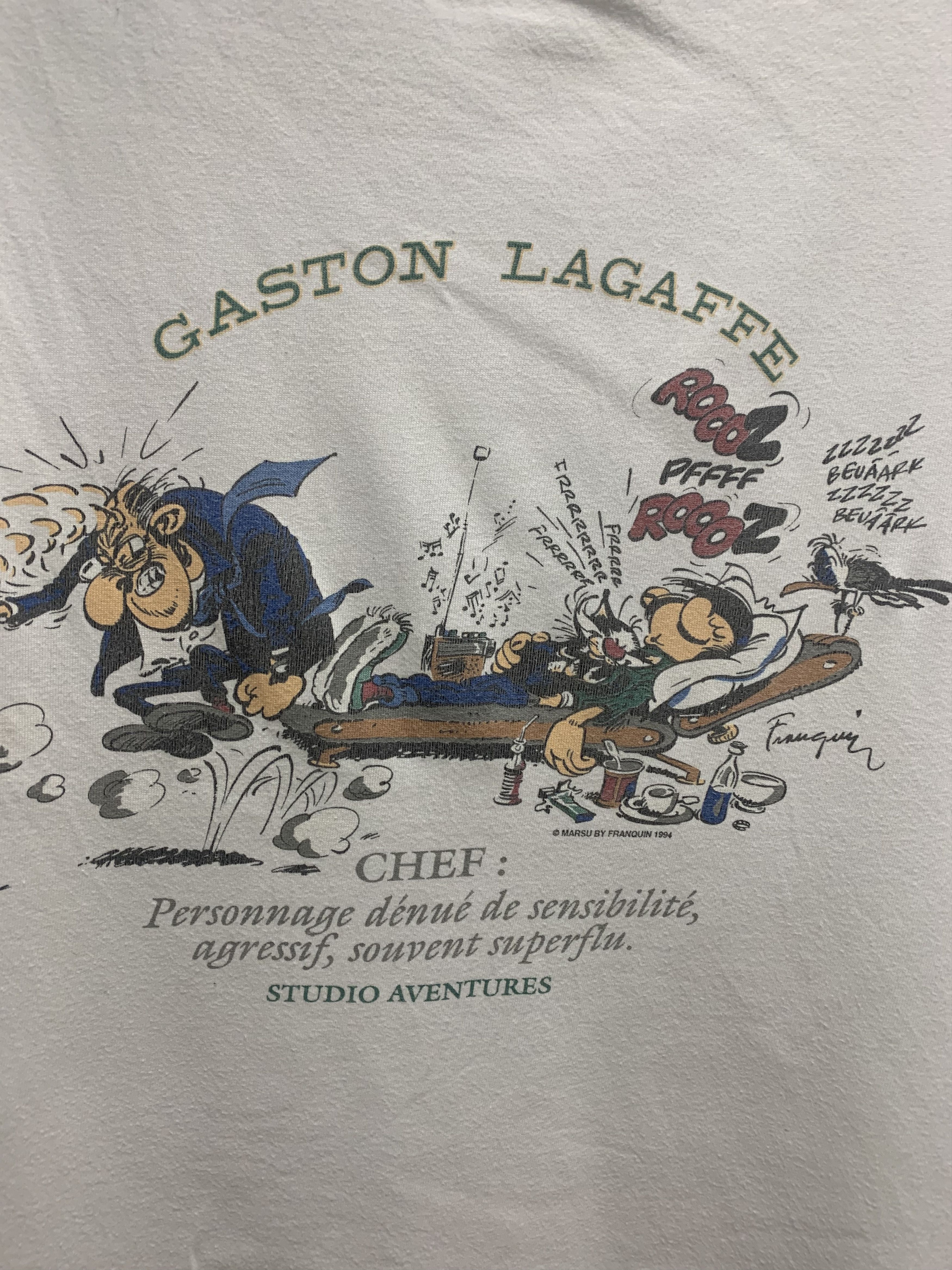 Cartoon Network Studios aventures 1994 movie vintage cartoon t-shirt L 90th Size US L / EU 52-54 / 3 - 2 Thumbnail