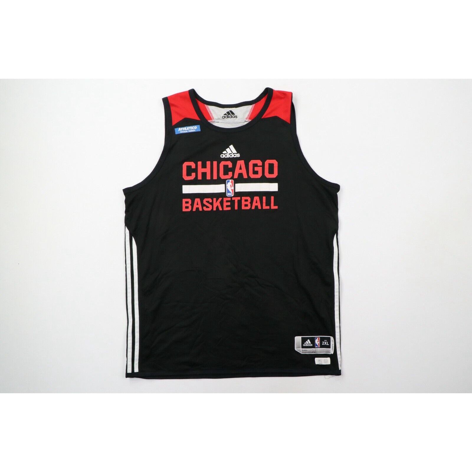 Chicago Bulls Adidas Reversible Practice Jersey XXL 2XL NBA