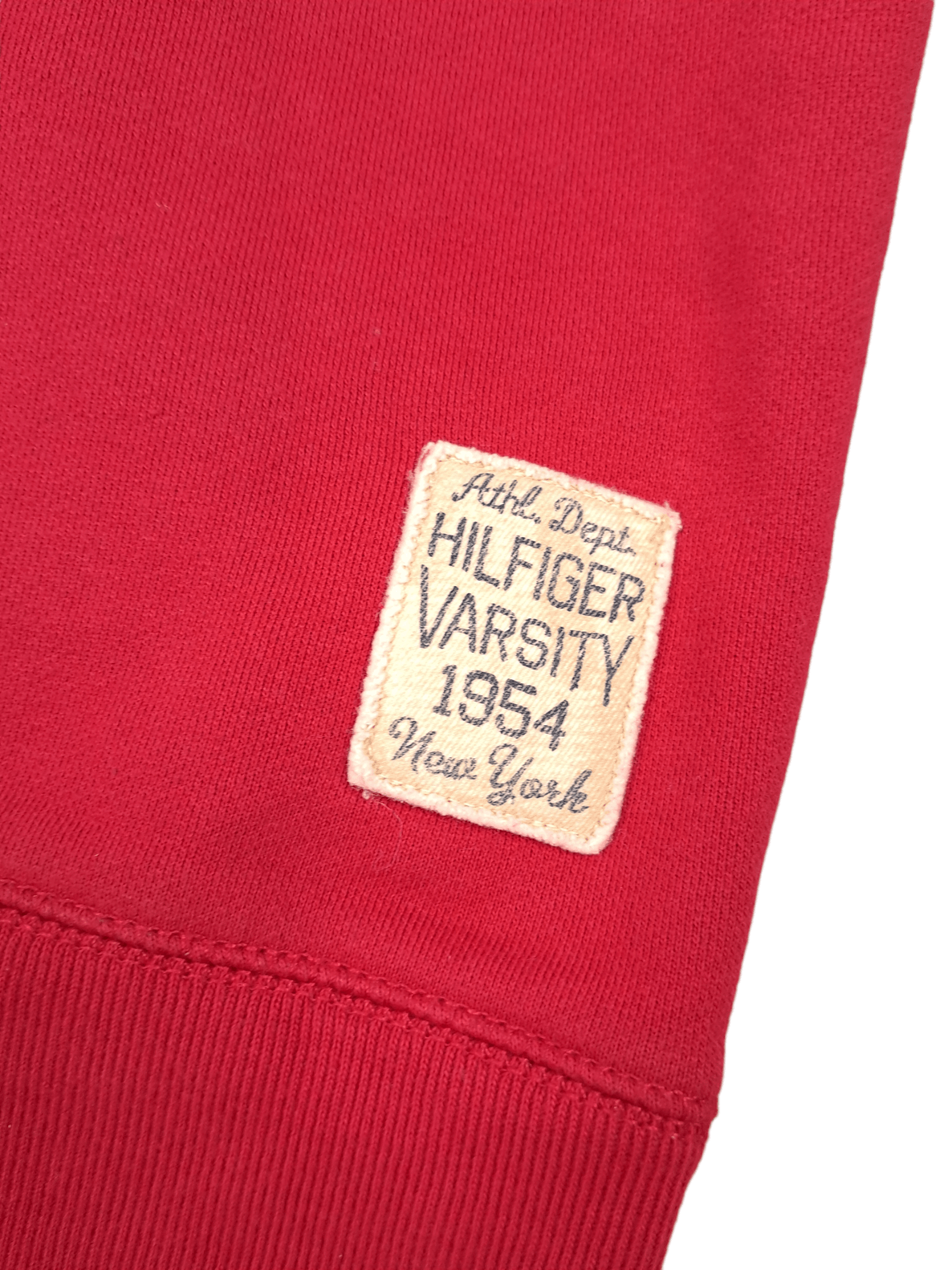 Tommy Hilfiger × Vintage Tommy Hilfiger Red Logo Hoodie Size M Size US M / EU 48-50 / 2 - 5 Thumbnail