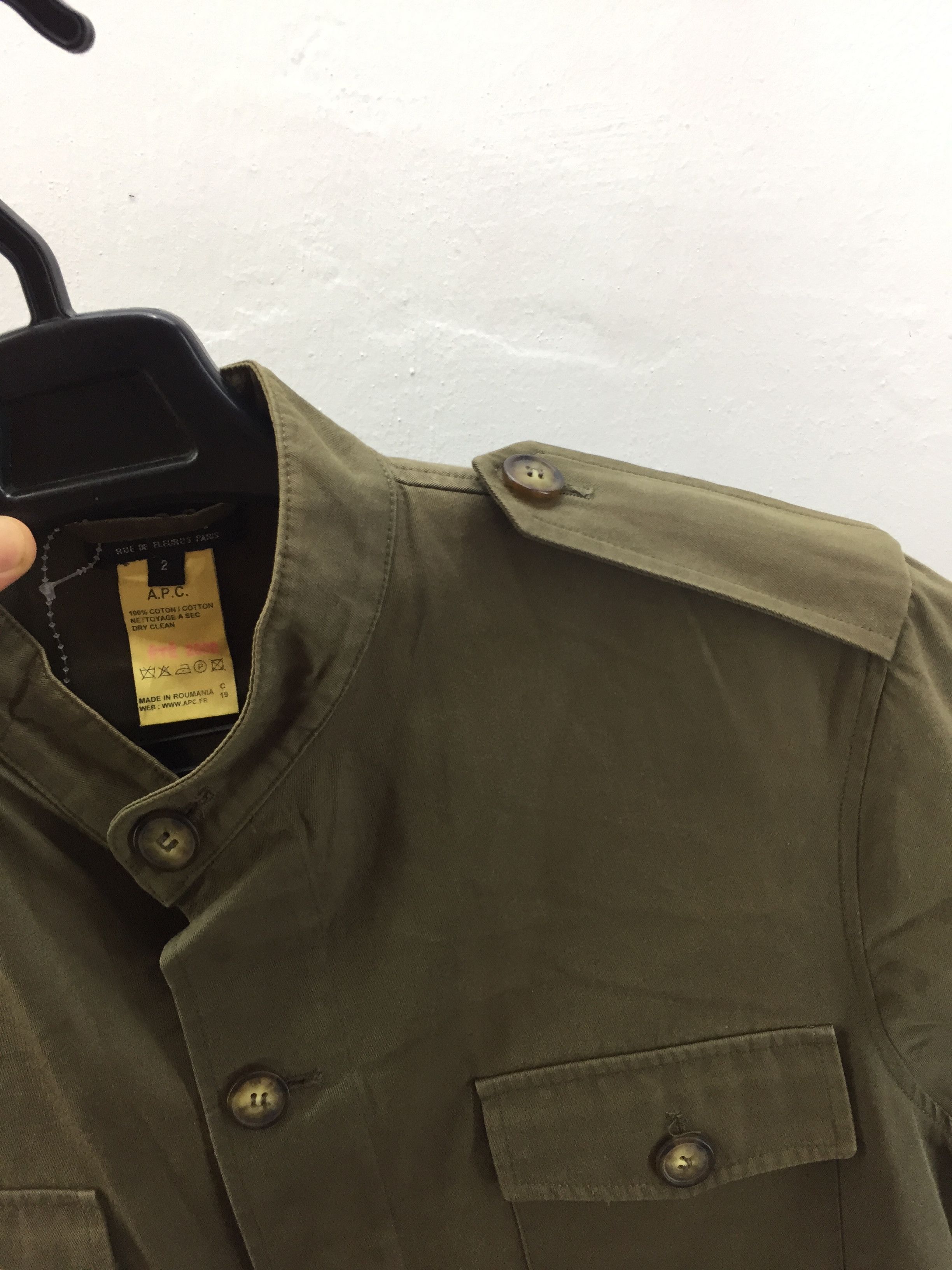 A.P.C. VINTAGE APC SAFARI JACKET STYLE Size US M / EU 48-50 / 2 - 7 Thumbnail