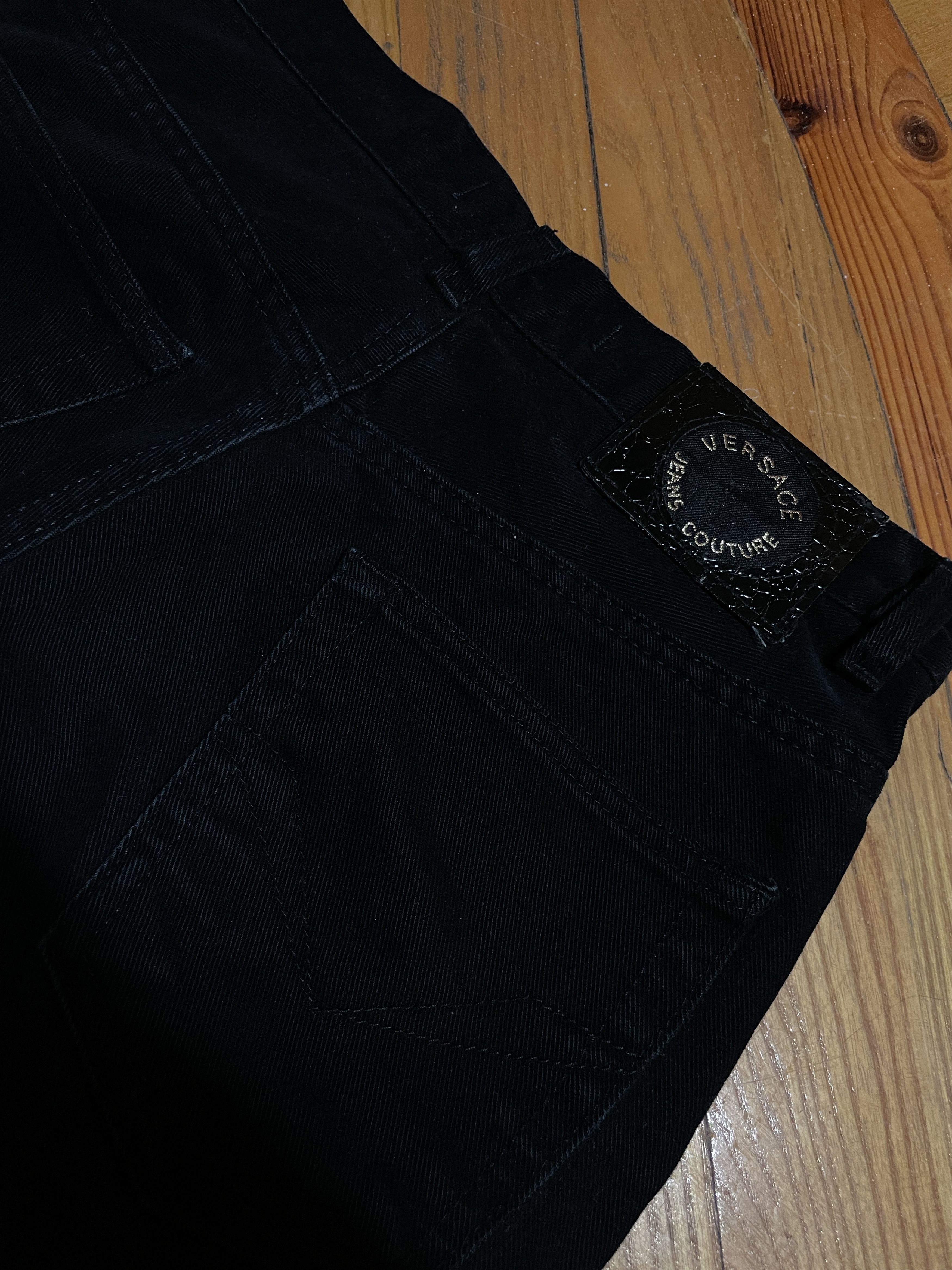 Versace Versace Jeans Couture Ittierre Velvet pants Deluxe vintage Size US 30 / EU 46 - 4 Thumbnail