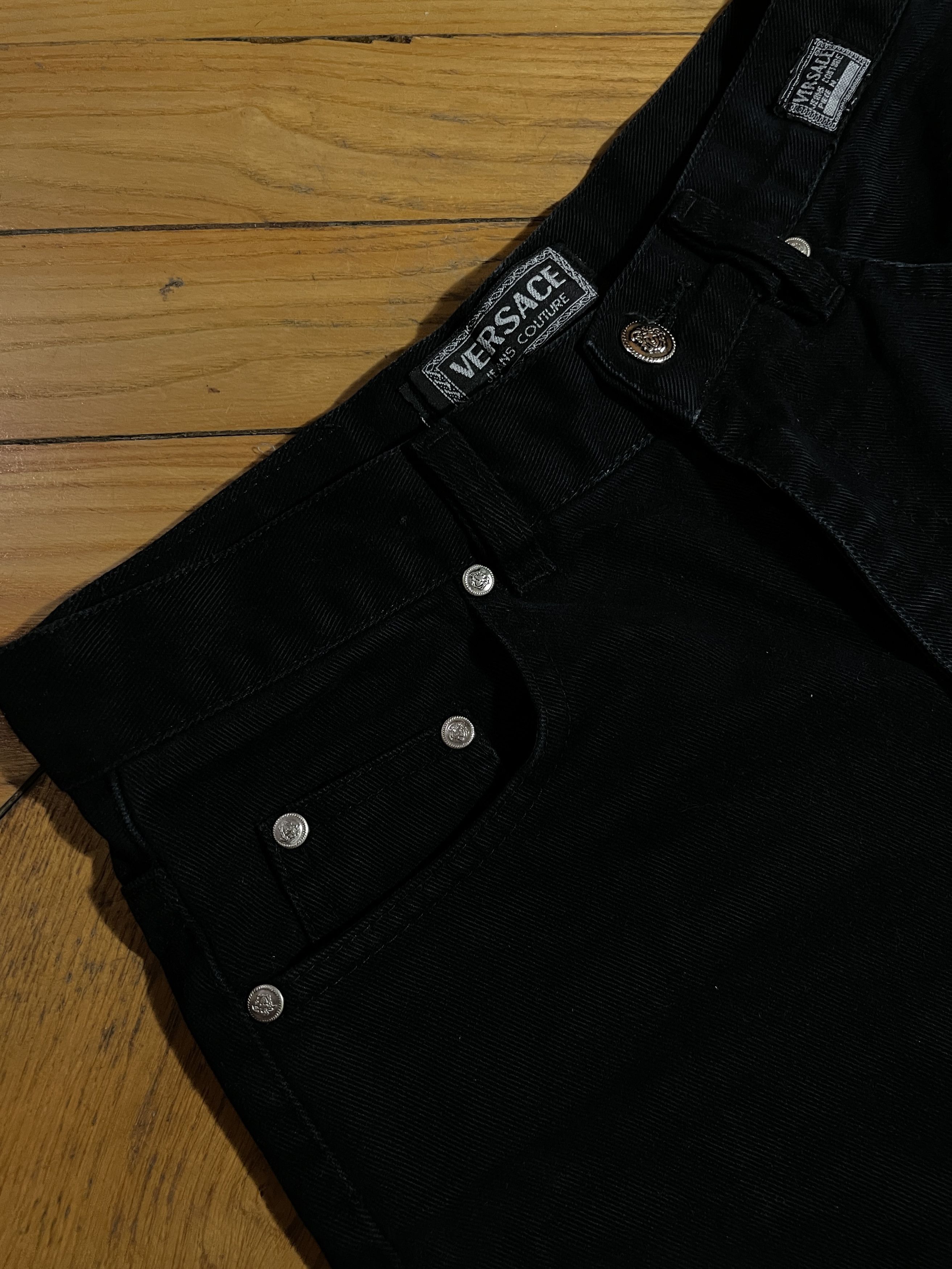 Versace Versace Jeans Couture Ittierre Velvet pants Deluxe vintage Size US 30 / EU 46 - 2 Thumbnail