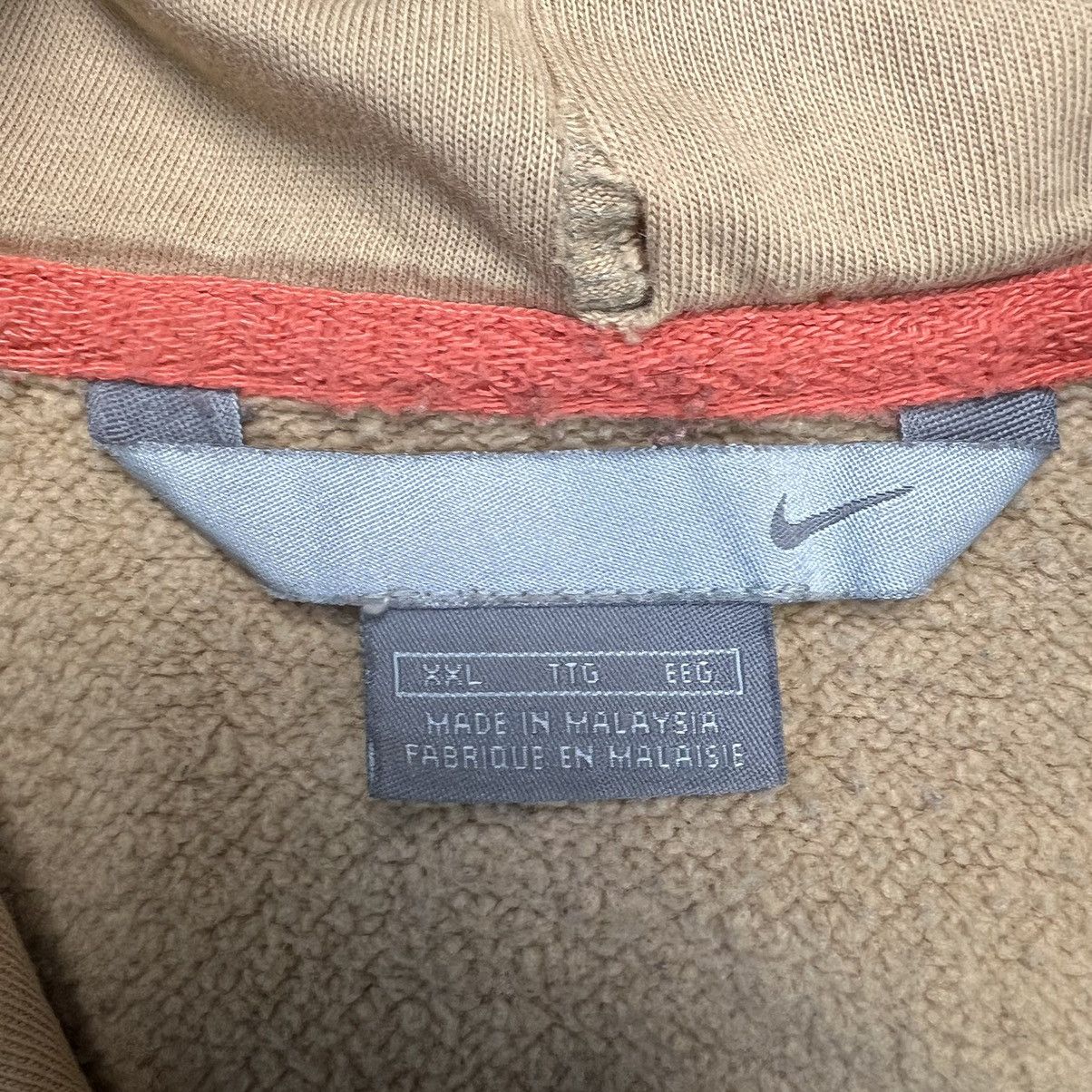 Nike Nike Sportswear Hoodie Swoosh Distress Hooded Sweatshirt Size US XXL / EU 58 / 5 - 8 Thumbnail