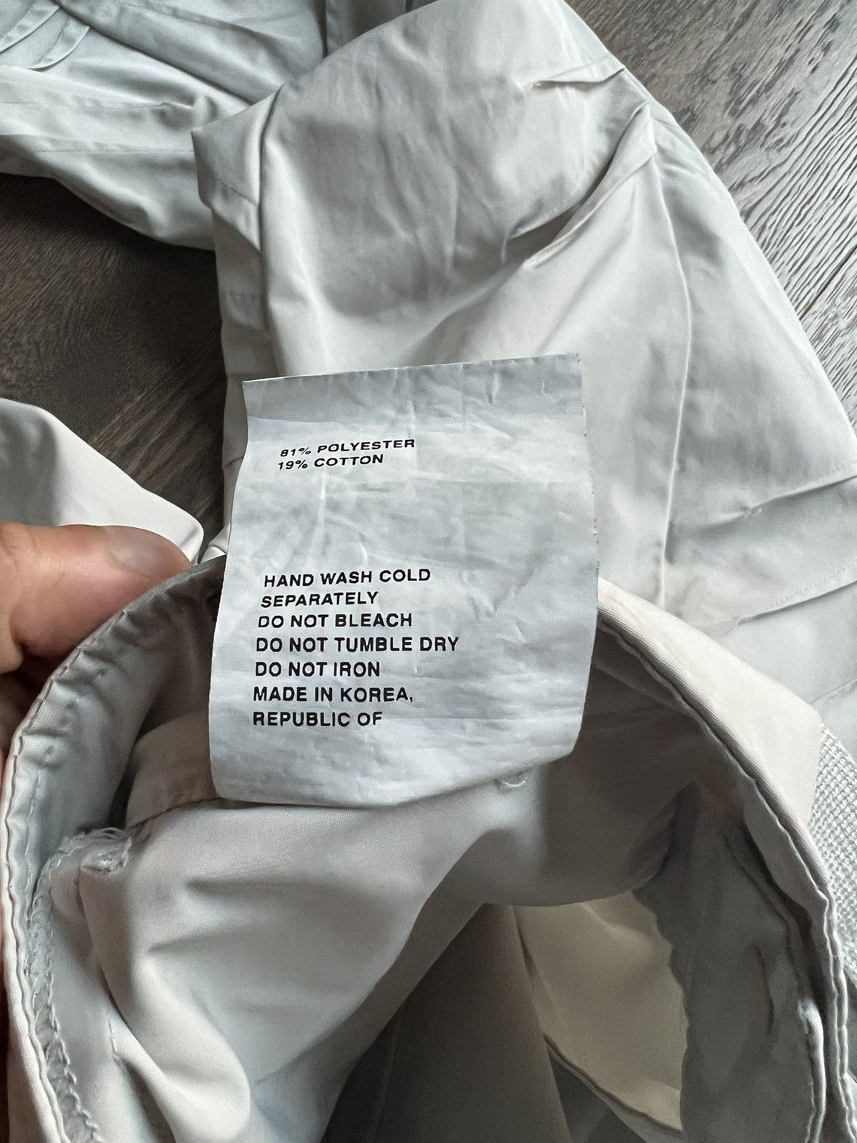 POST ARCHIVE FACTION (PAF) Post Archive Faction 4.0 Technical Pants (Left) Ivory Size US 33 - 10 Thumbnail