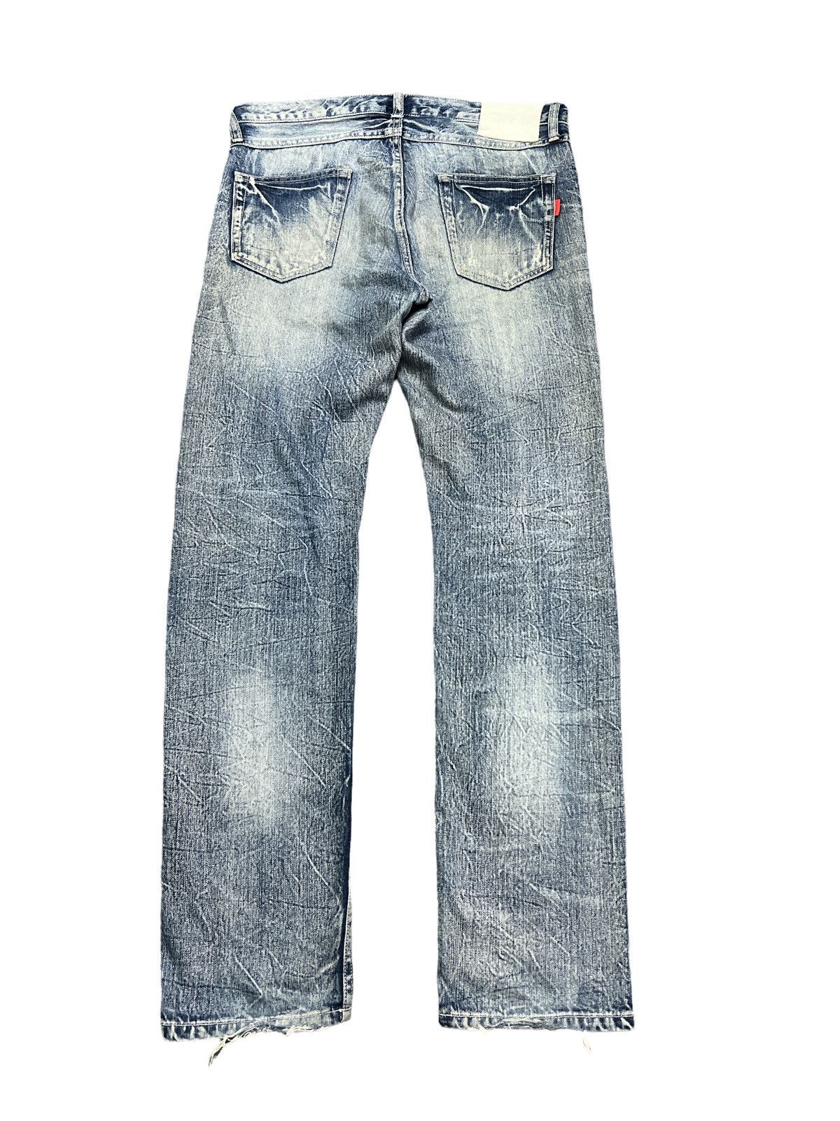 Japanese Brand JAPANESE BRAND BOWBL RIPPED KURT KOBAIN DENIM PANTS Size US 34 / EU 50 - 5 Thumbnail