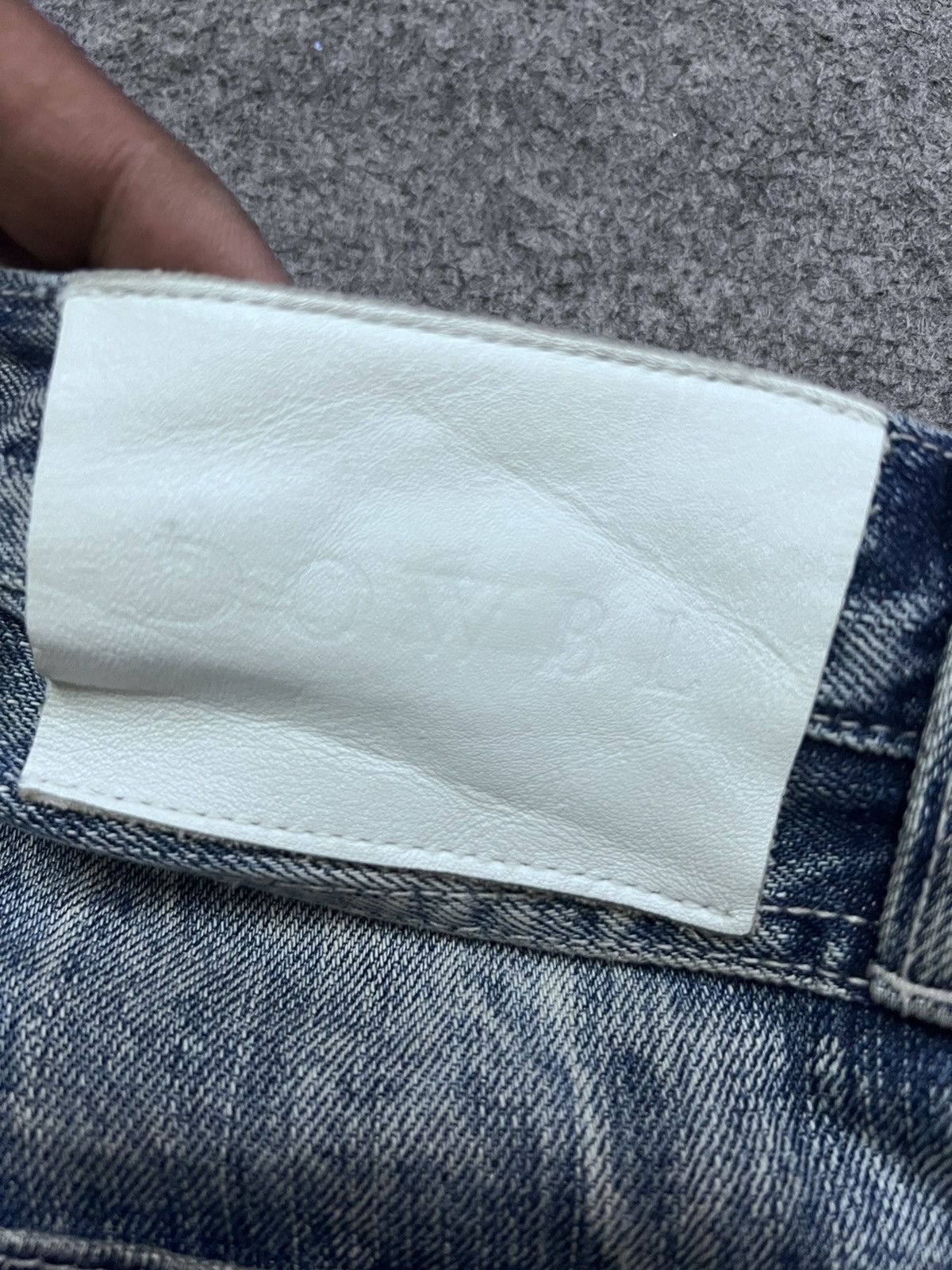 Japanese Brand JAPANESE BRAND BOWBL RIPPED KURT KOBAIN DENIM PANTS Size US 34 / EU 50 - 6 Thumbnail