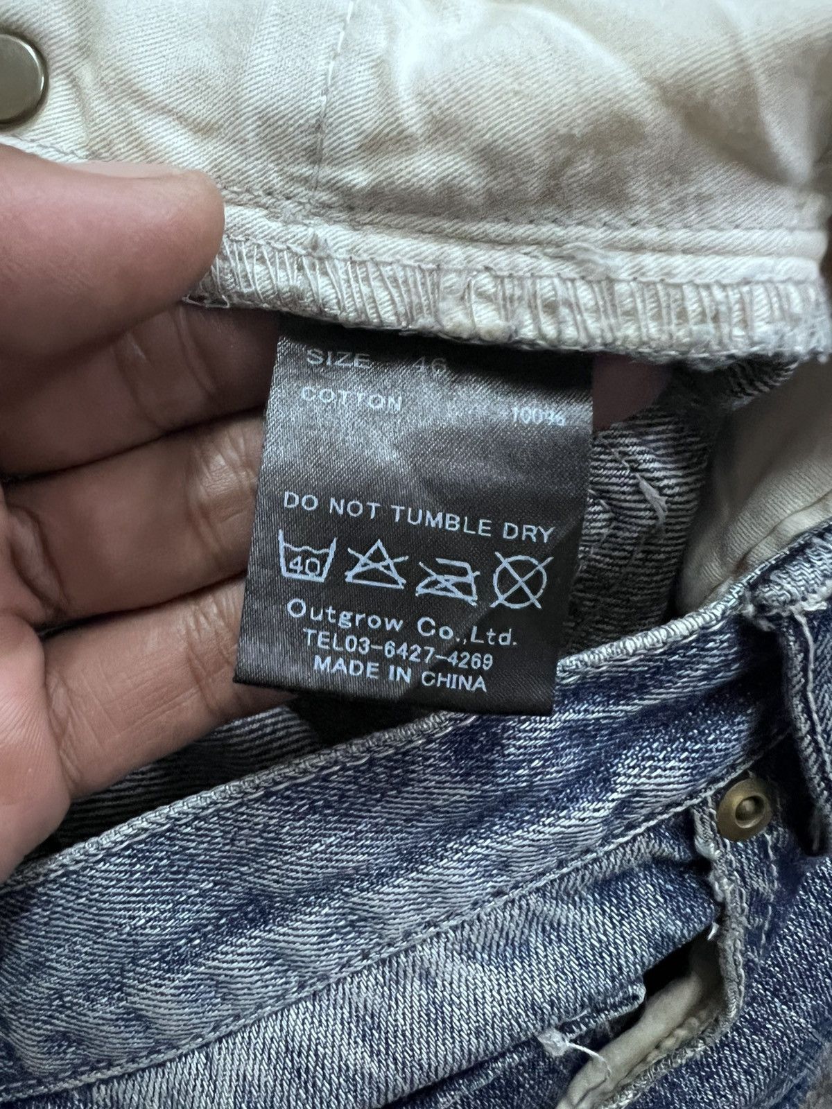 Japanese Brand JAPANESE BRAND BOWBL RIPPED KURT KOBAIN DENIM PANTS Size US 34 / EU 50 - 8 Thumbnail