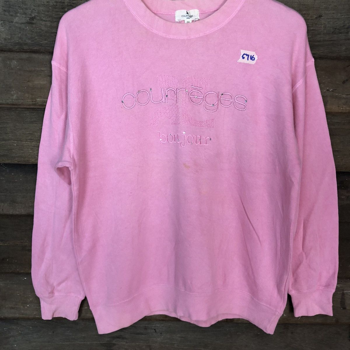 Courreges × Homespun Knitwear × Vintage Courreges vintage Pink Knitwear #5716 Size US M / EU 48-50 / 2 - 8 Thumbnail