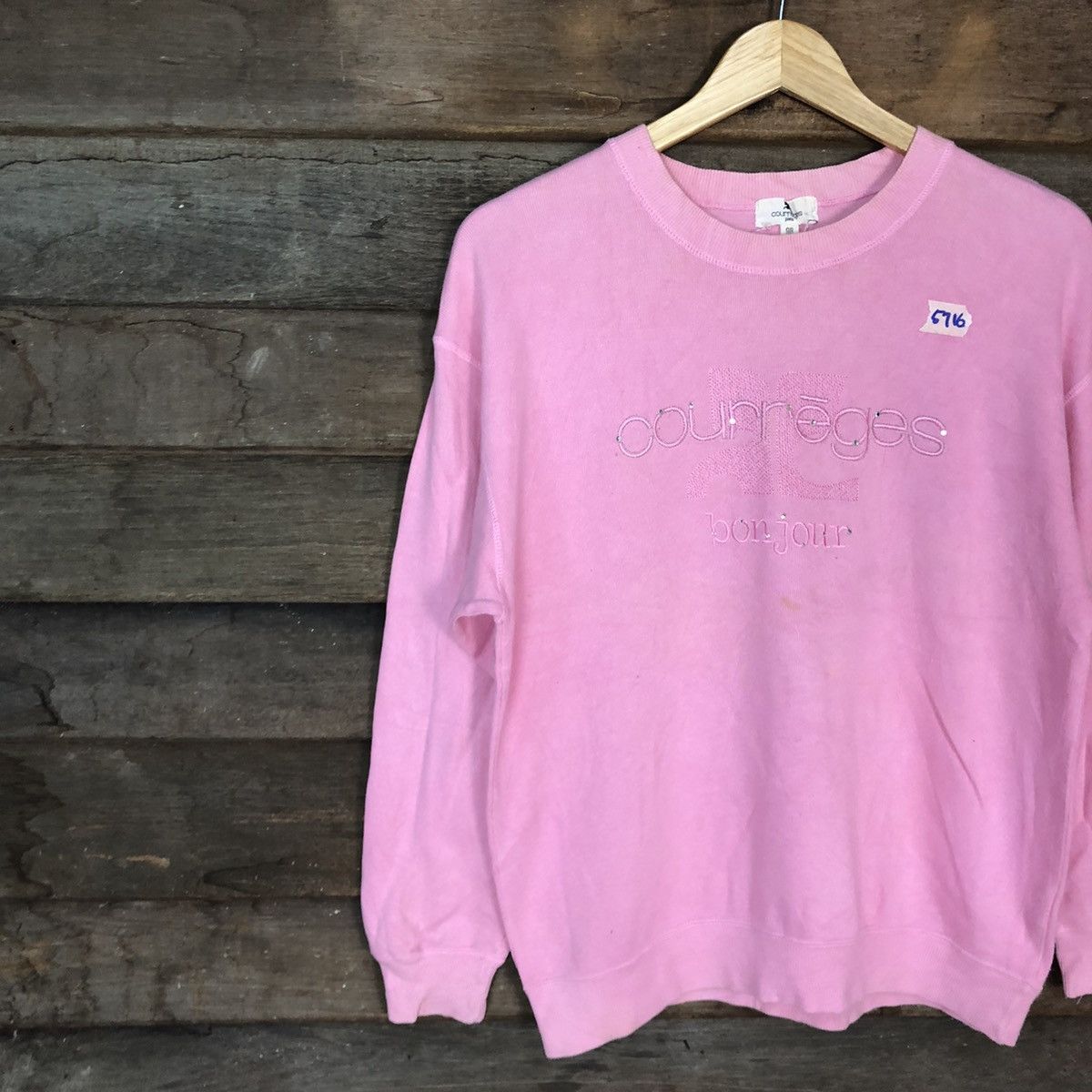 Courreges × Homespun Knitwear × Vintage Courreges vintage Pink Knitwear #5716 Size US M / EU 48-50 / 2 - 7 Thumbnail