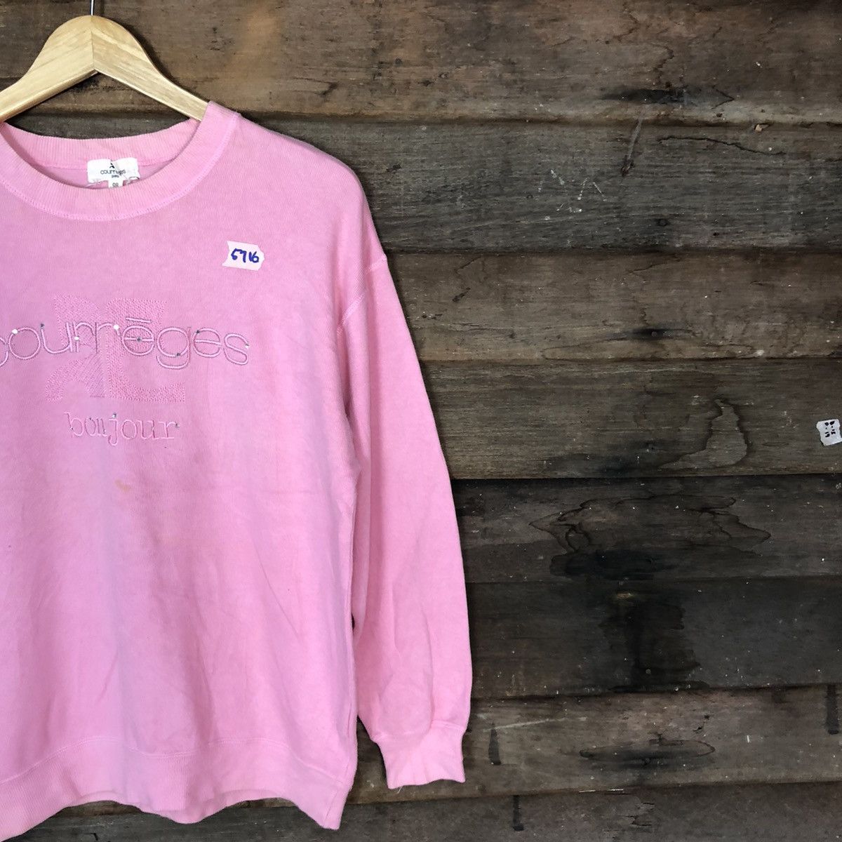 Courreges × Homespun Knitwear × Vintage Courreges vintage Pink Knitwear #5716 Size US M / EU 48-50 / 2 - 5 Thumbnail