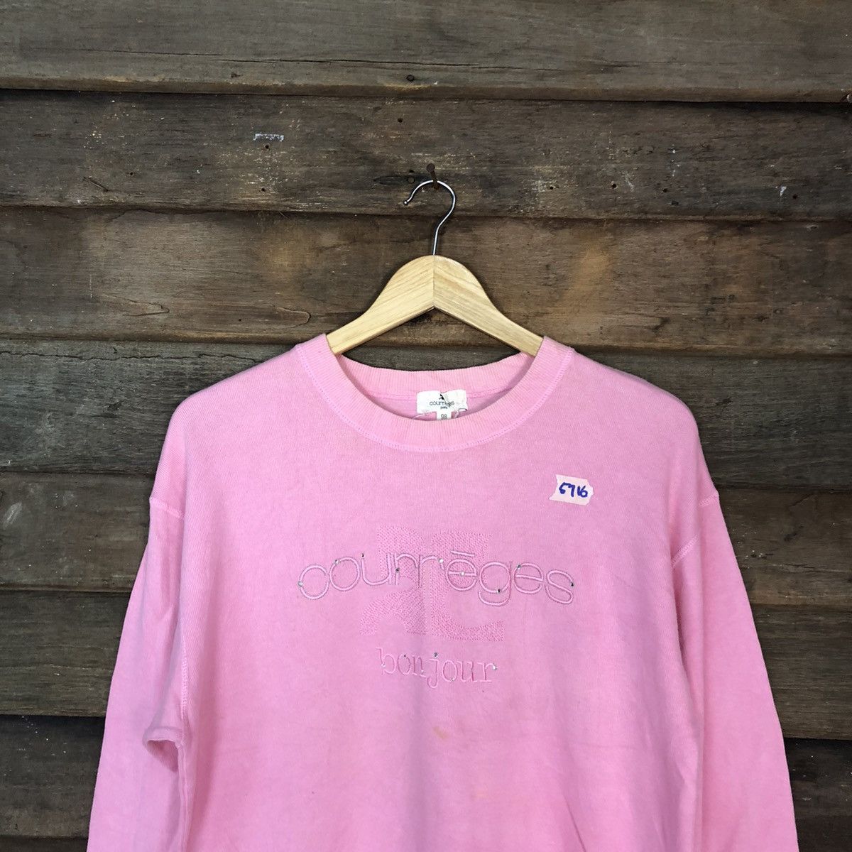 Courreges × Homespun Knitwear × Vintage Courreges vintage Pink Knitwear #5716 Size US M / EU 48-50 / 2 - 2 Thumbnail