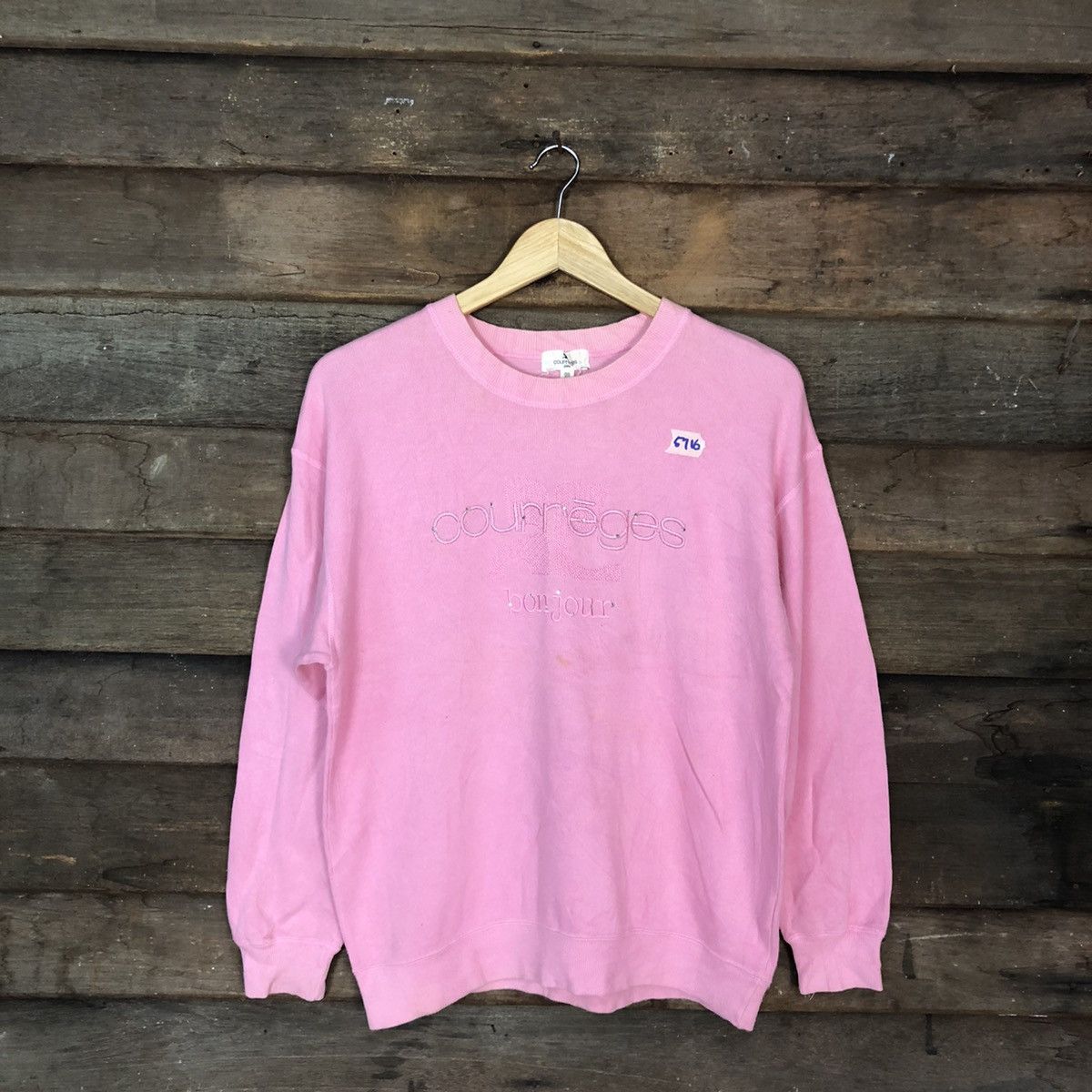 Courreges × Homespun Knitwear × Vintage Courreges vintage Pink Knitwear #5716 Size US M / EU 48-50 / 2 - 1 Thumbnail