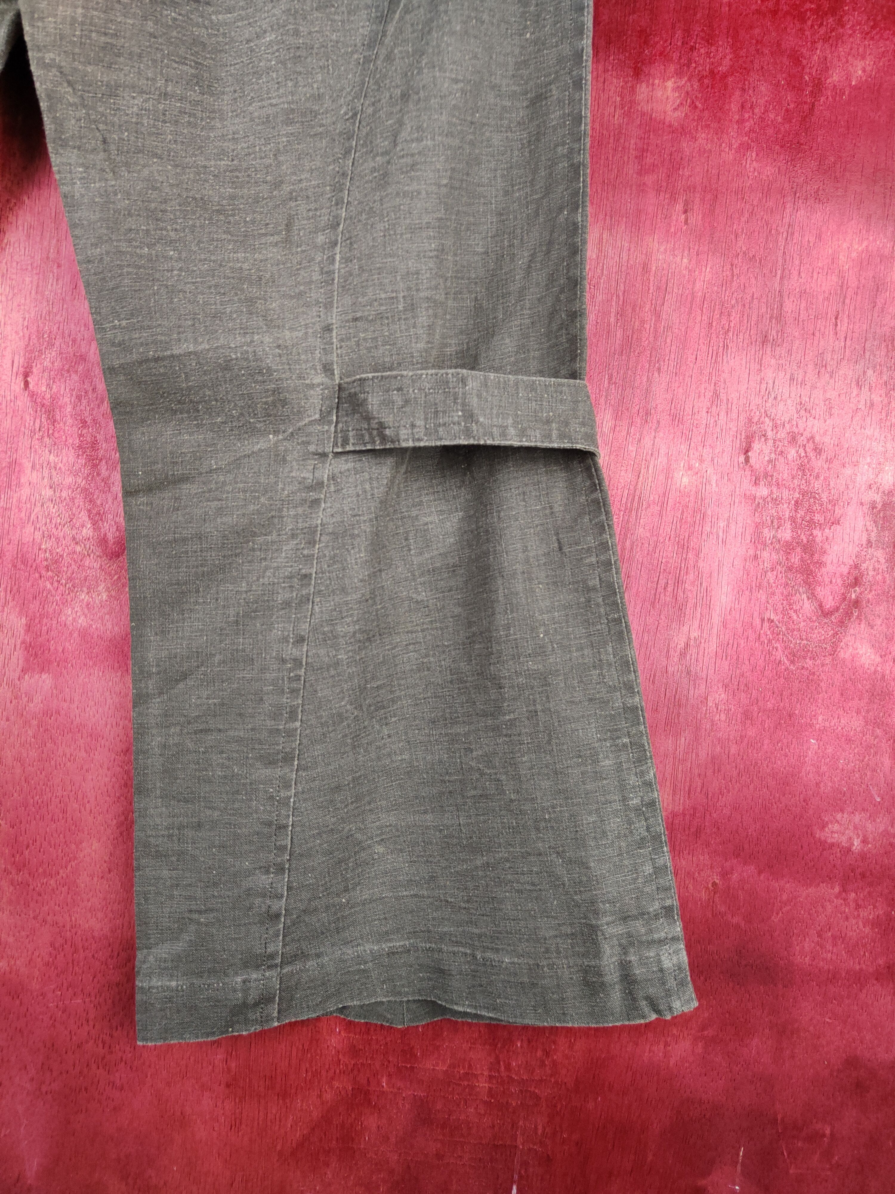 La Femme Gray vintage cropped Casual Pants #S794