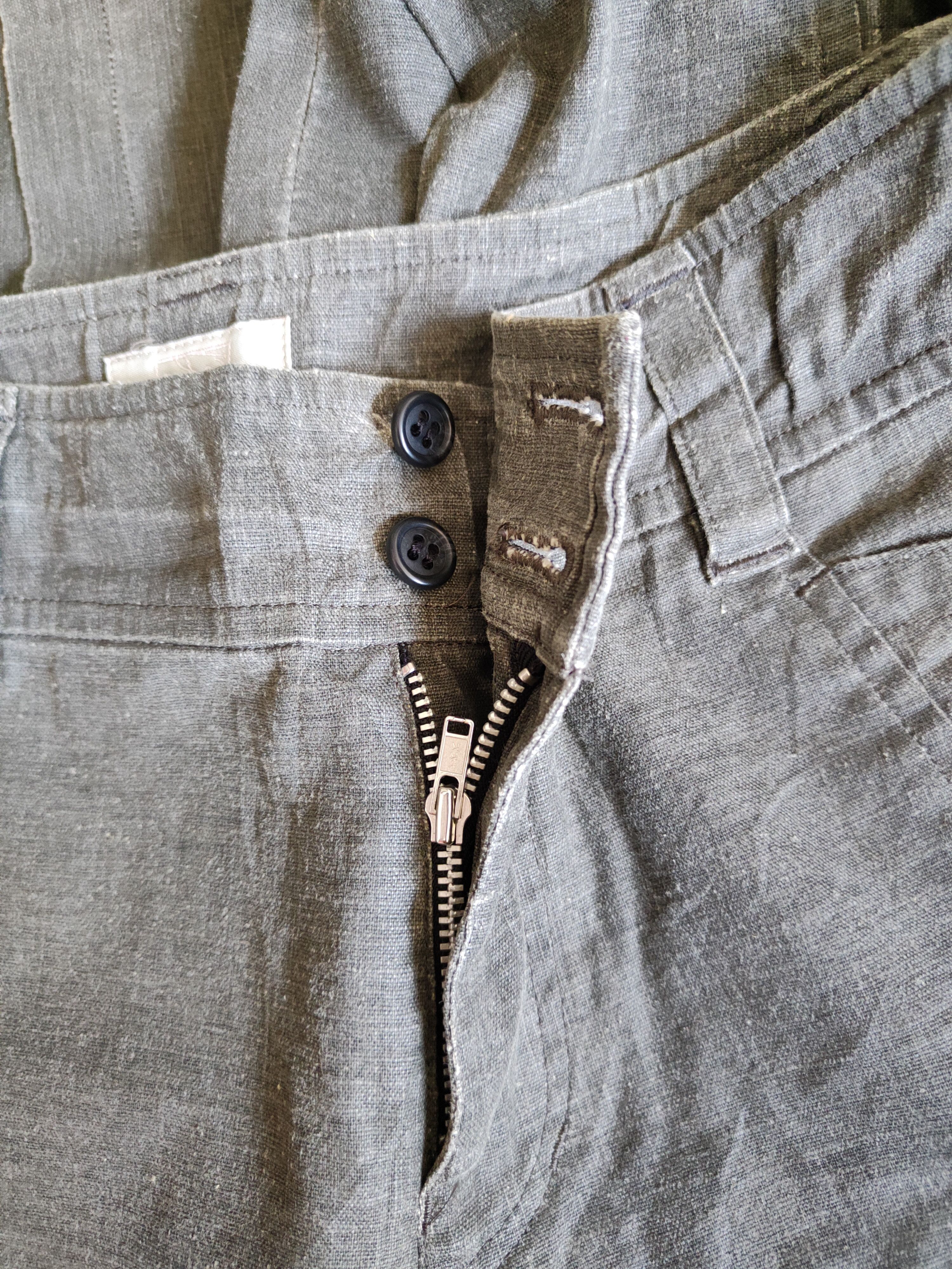 La Femme Gray vintage cropped Casual Pants #S794