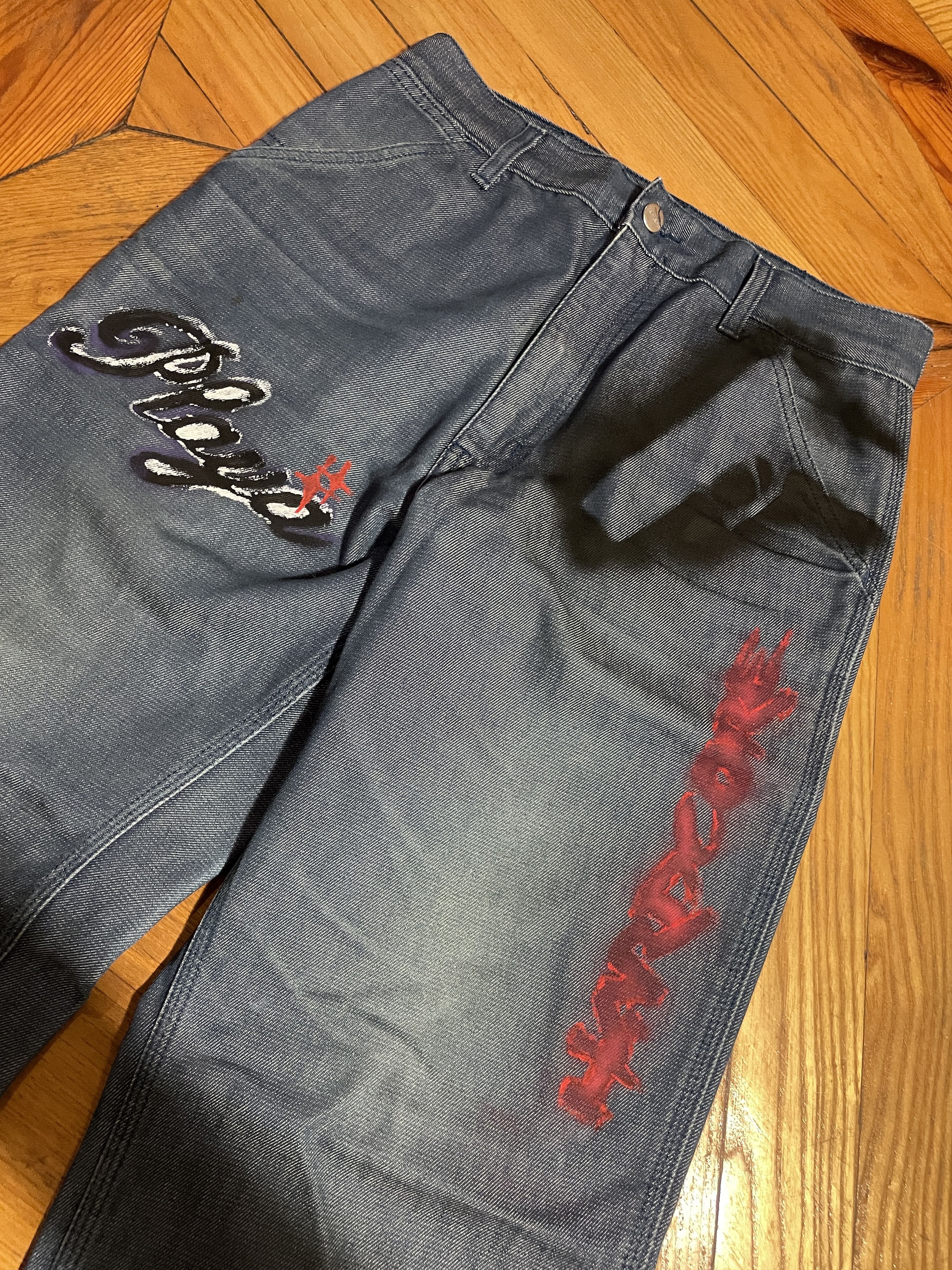 Carhartt Carhartt Denim Hardcore Playa Glock Custom Pants Size US 30 / EU 46 - 2 Thumbnail