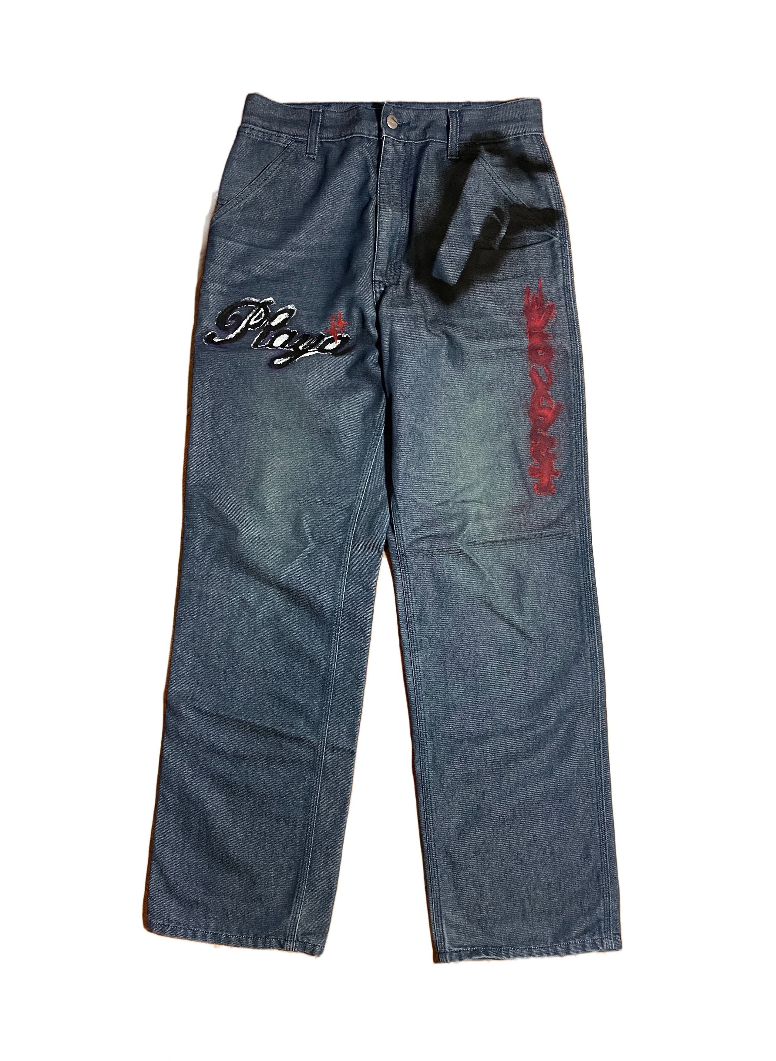 Carhartt Carhartt Denim Hardcore Playa Glock Custom Pants Size US 30 / EU 46 - 1 Thumbnail