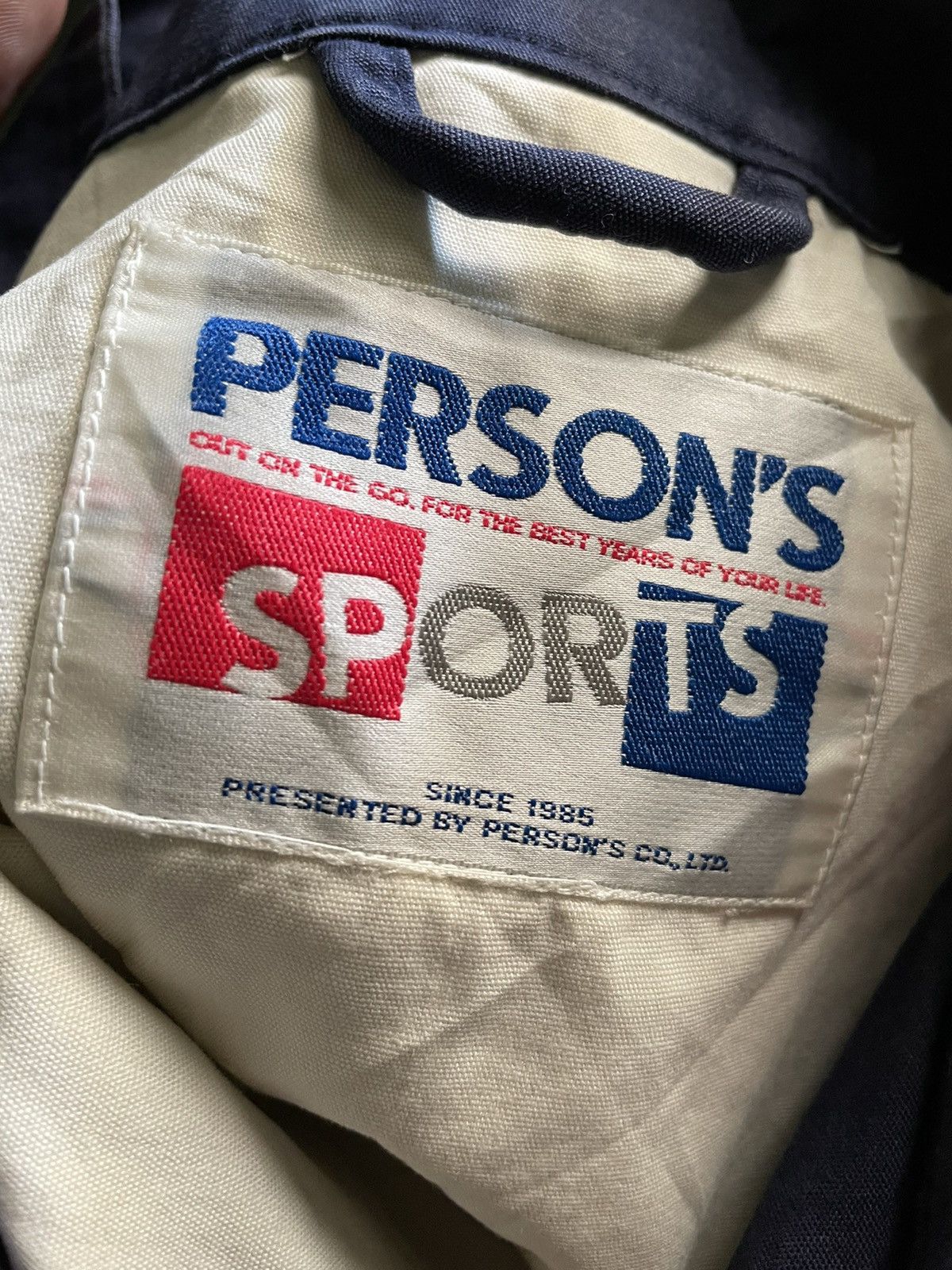 Japanese Brand × PERSON'S × Vintage PERSONS SPORTS LIGHT JACKET Size US L / EU 52-54 / 3 - 6 Thumbnail