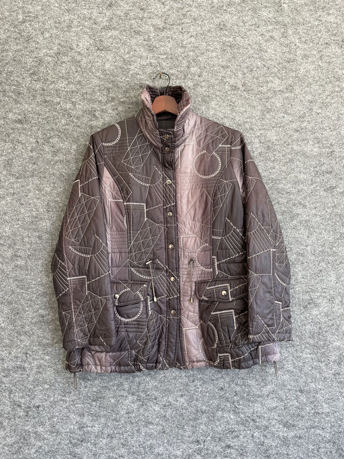 Japanese Brand × Vintage VINTAGE NO BILE QUILTED JACKET Size US M / EU 48-50 / 2 - 1 Thumbnail