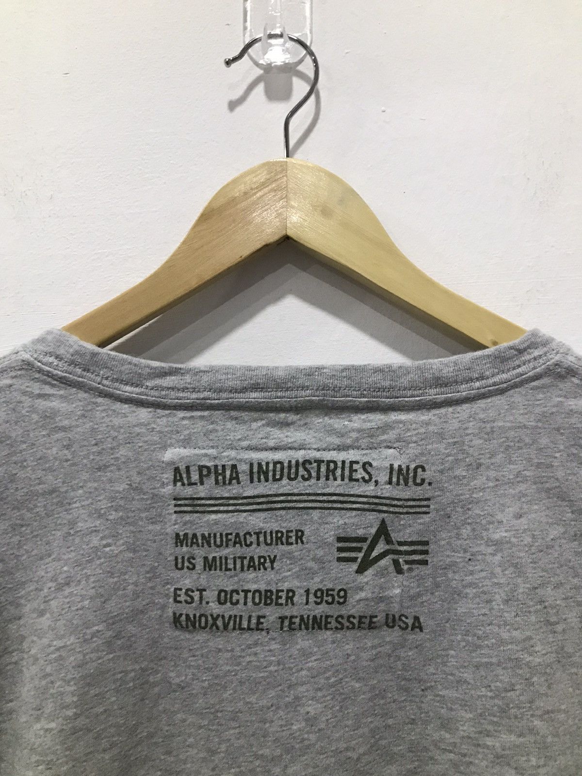 Alpha Industries Alpha Industries US Military tshirt Size US M / EU 48-50 / 2 - 6 Thumbnail