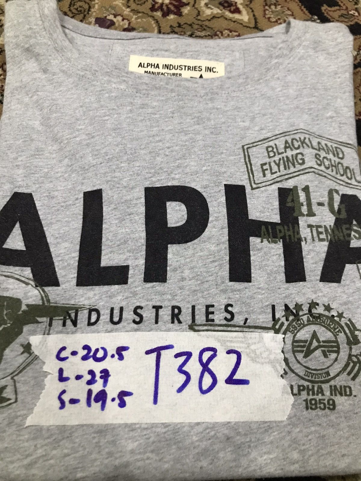 Alpha Industries Alpha Industries US Military tshirt Size US M / EU 48-50 / 2 - 13 Thumbnail