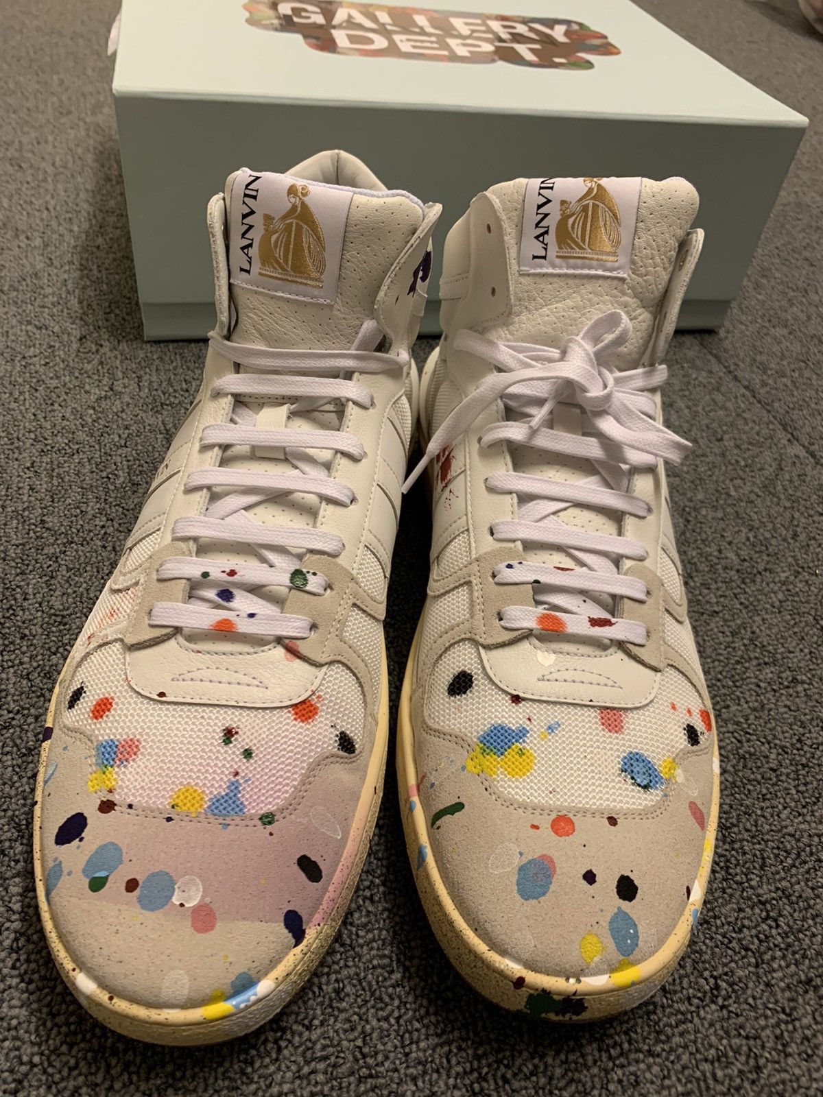 Lanvin Lanvin Gallery Dept. Clay high top sneakers Size US 13 / EU 46 - 8 Thumbnail