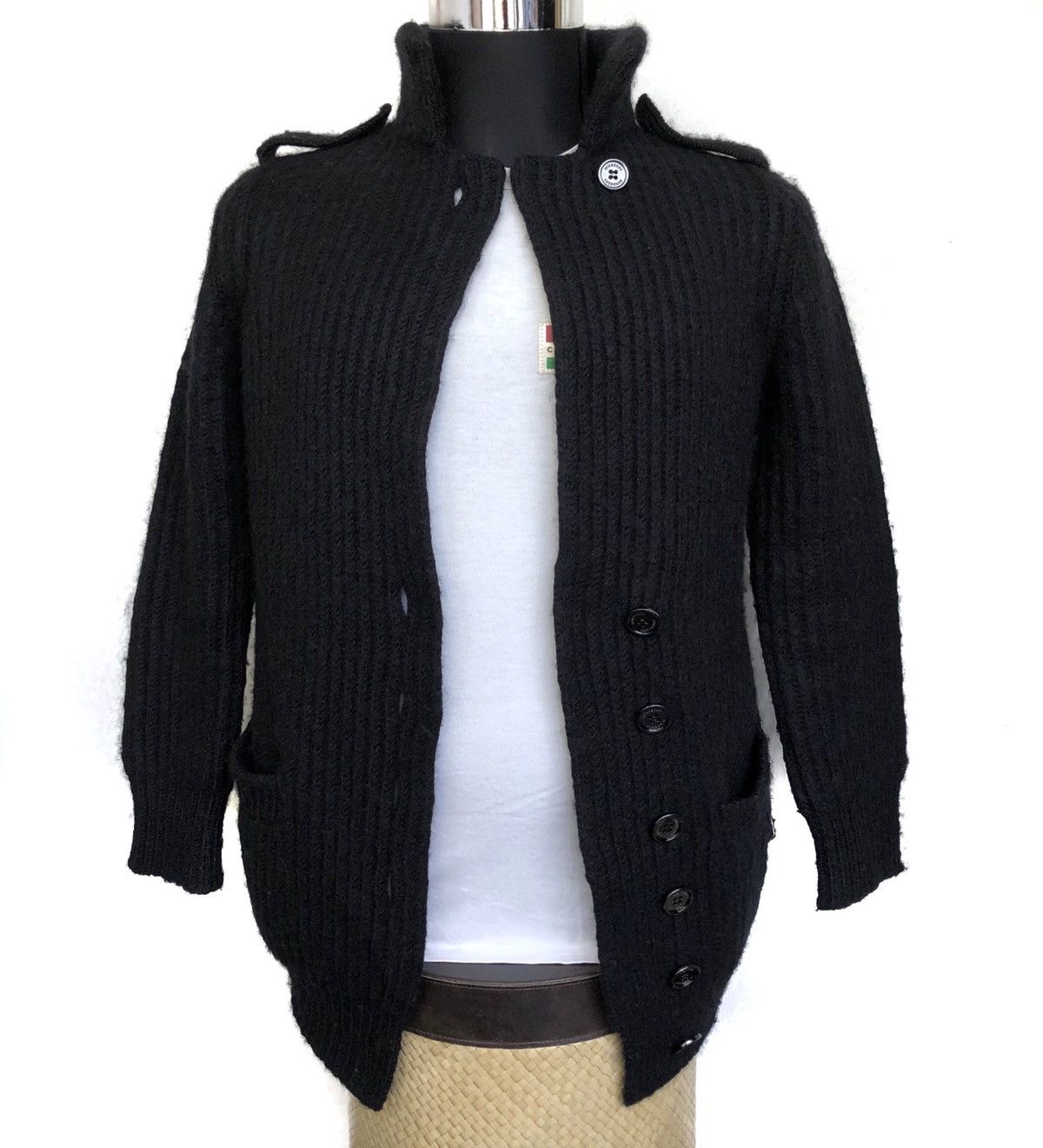 Burberry Burberry London Heavy Knit Collar Cardigan Size US S / EU 44-46 / 1 - 2 Thumbnail