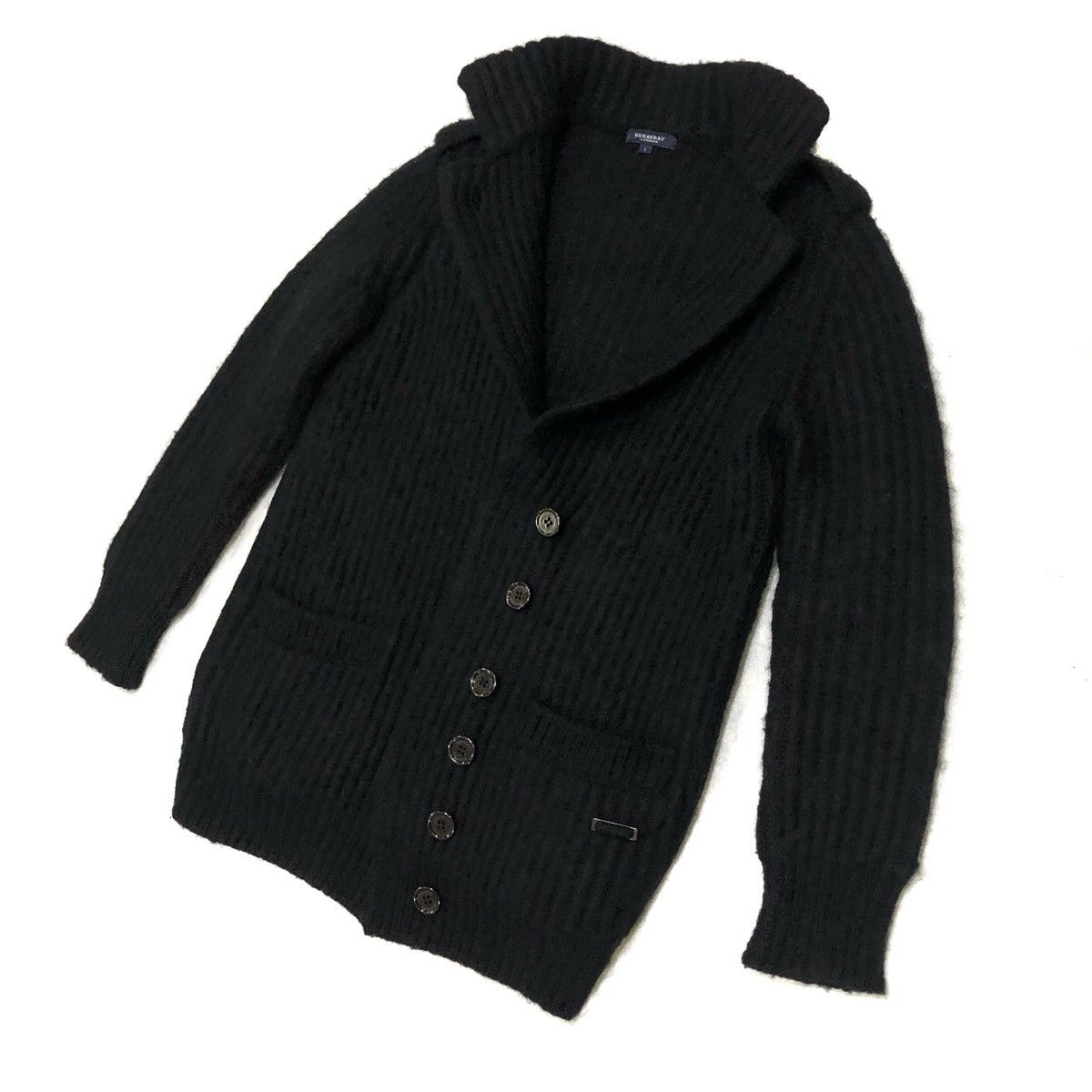 Burberry Burberry London Heavy Knit Collar Cardigan Size US S / EU 44-46 / 1 - 5 Thumbnail