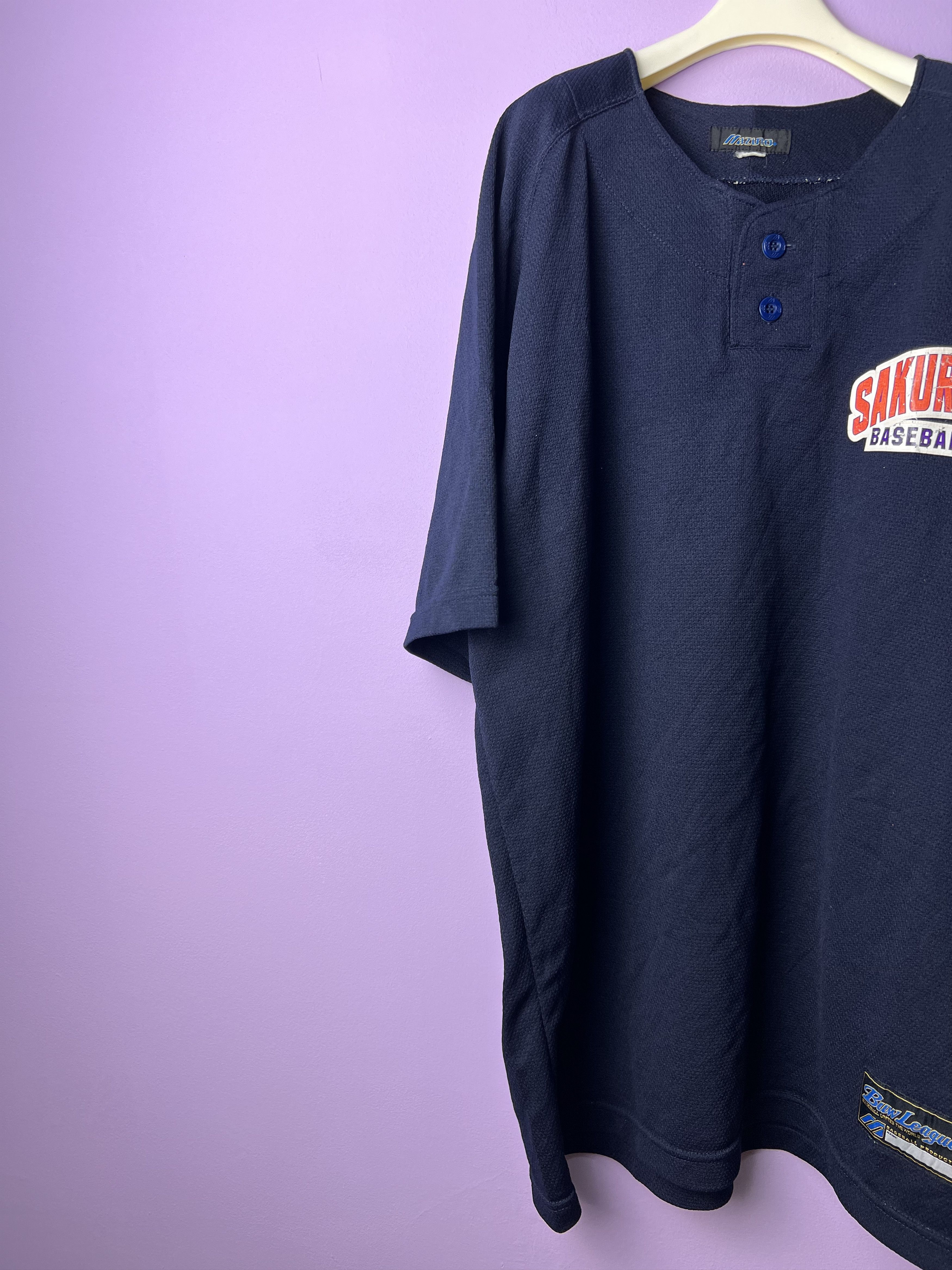Mizuno 🔥Vintage Mizuno Sakuragawa Baseball Club Jerseys Size US M / EU 48-50 / 2 - 2 Thumbnail
