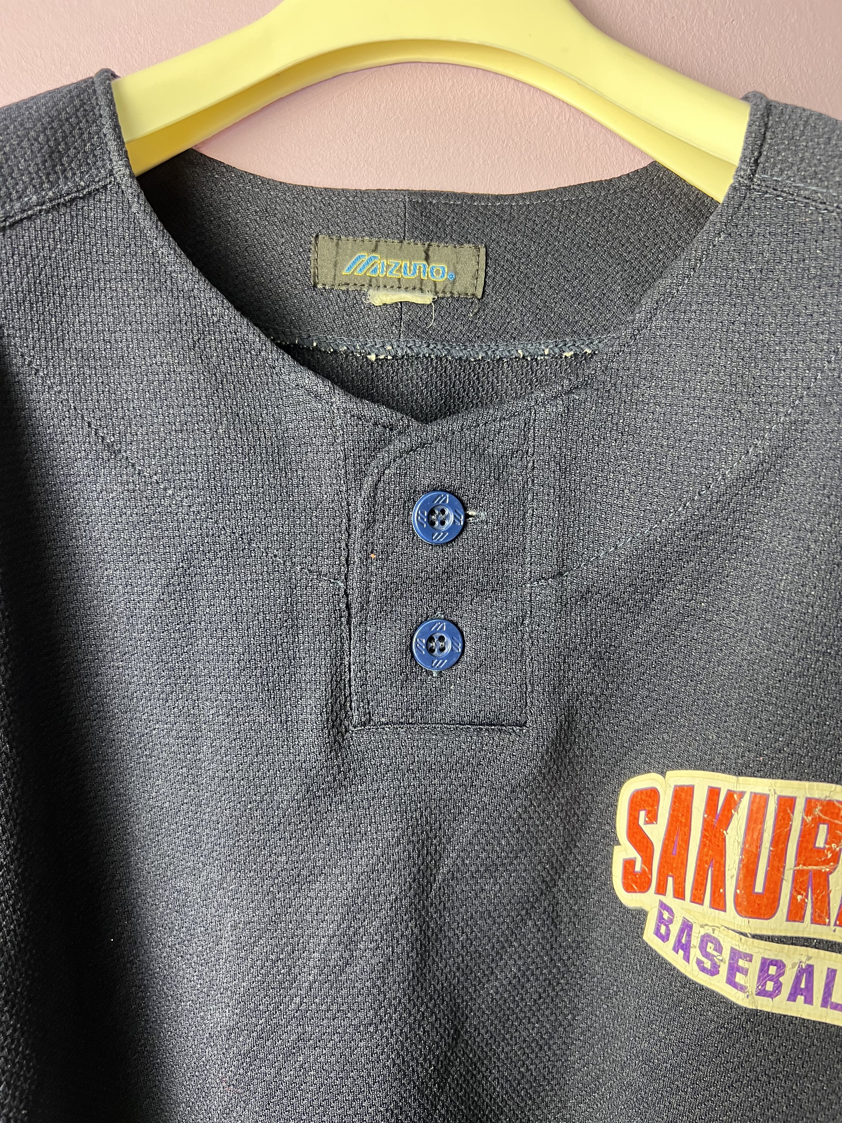 Mizuno 🔥Vintage Mizuno Sakuragawa Baseball Club Jerseys Size US M / EU 48-50 / 2 - 6 Thumbnail