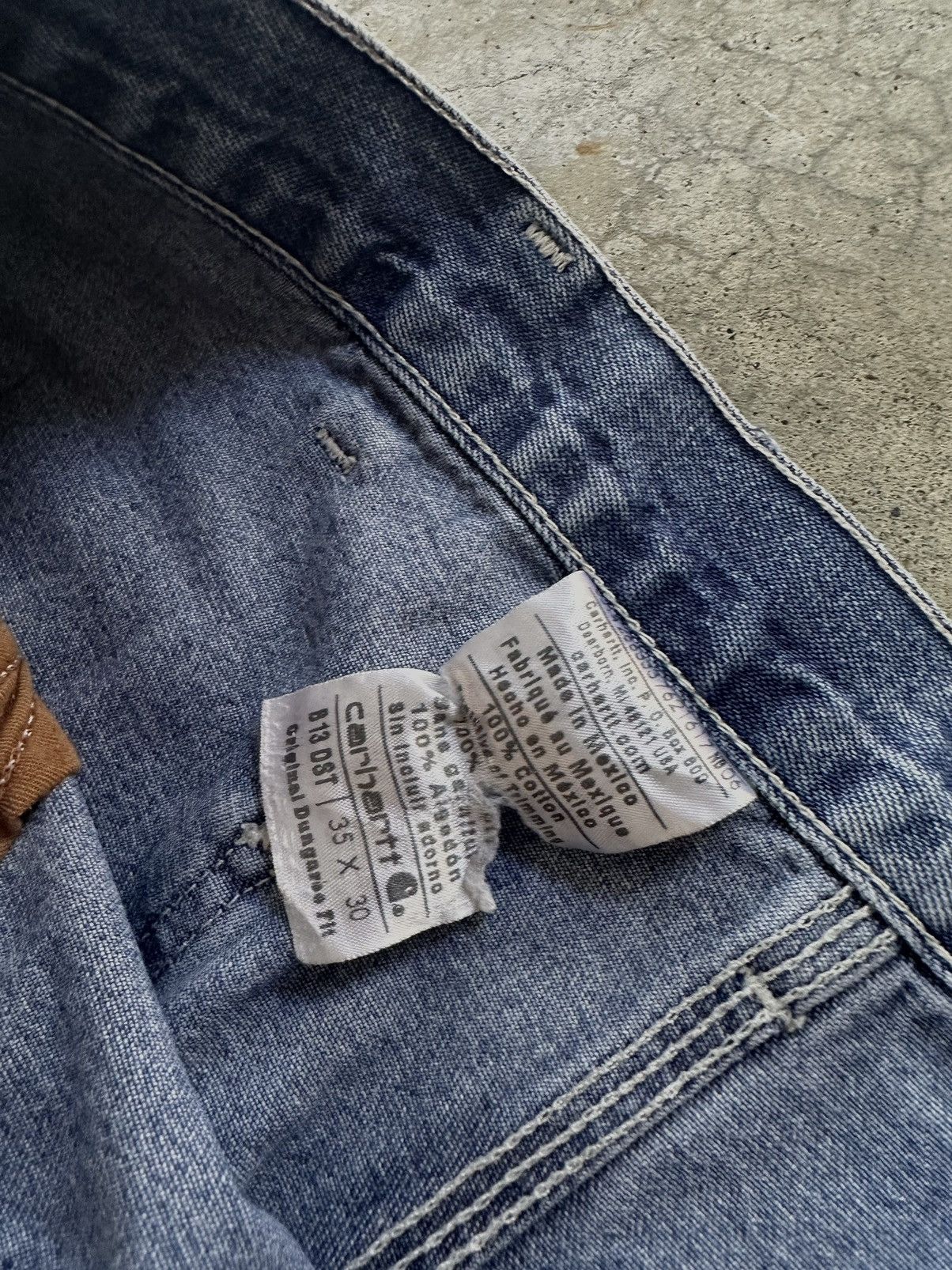 Carhartt Vintage Carhartt carpenter jeans Size US 34 / EU 50 - 4 Thumbnail